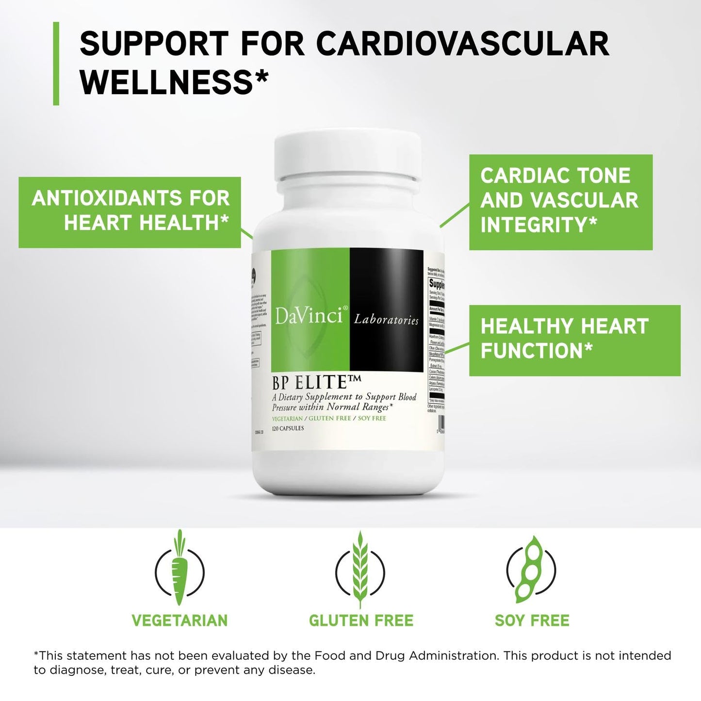 DAVINCI BP Elite 120 Capsules