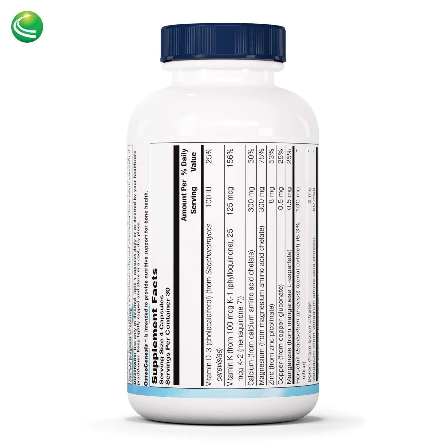 Nutra BioGenesis Osteogenesis 120 Capsules