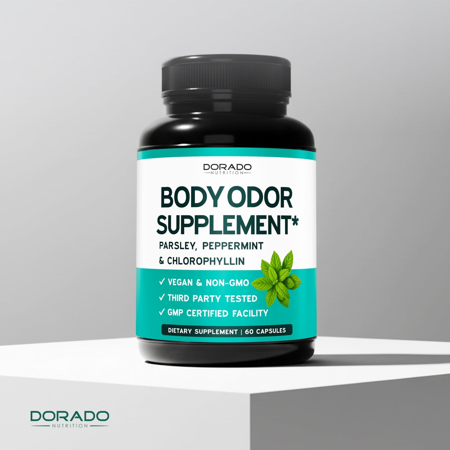 DORADO NUTRITION Body Odor Supplement Chlorophyll Capsules, 60 Count