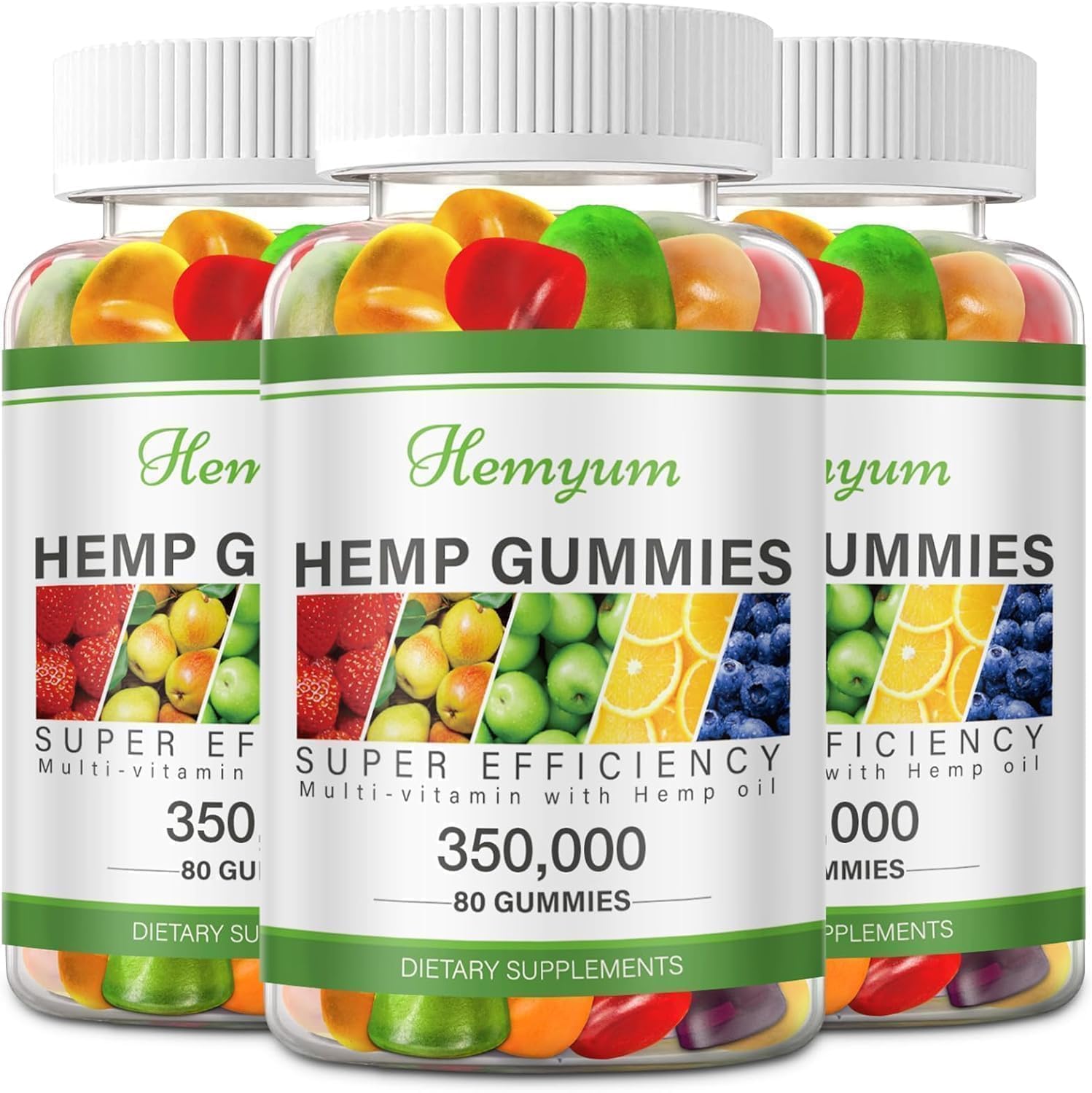 Hemyum Hemp Gummies 160 Gummies