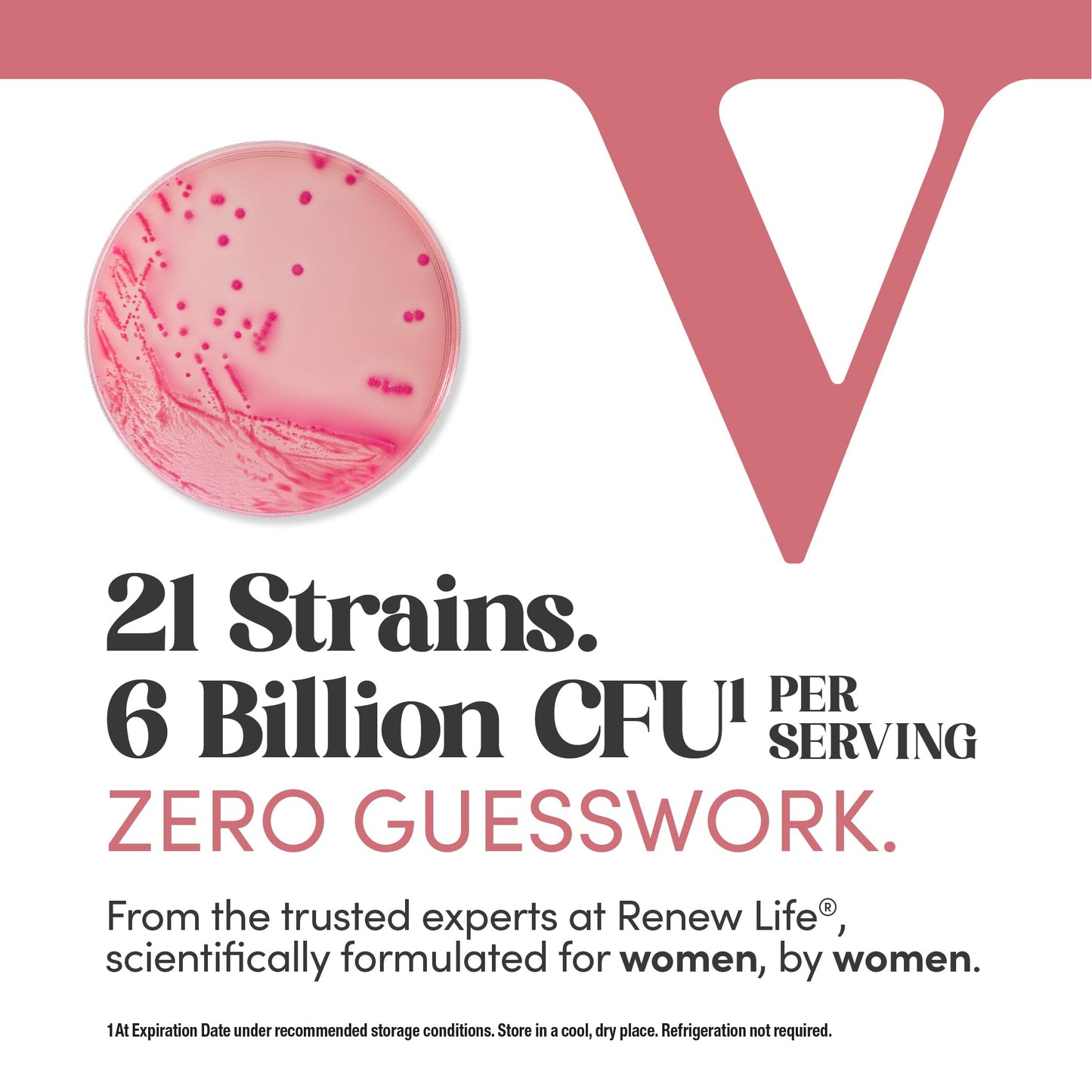 Renew Life Ultimate Flora Vaginal Probiotics for Women 6 Billion CFU Capsules, 60 Count