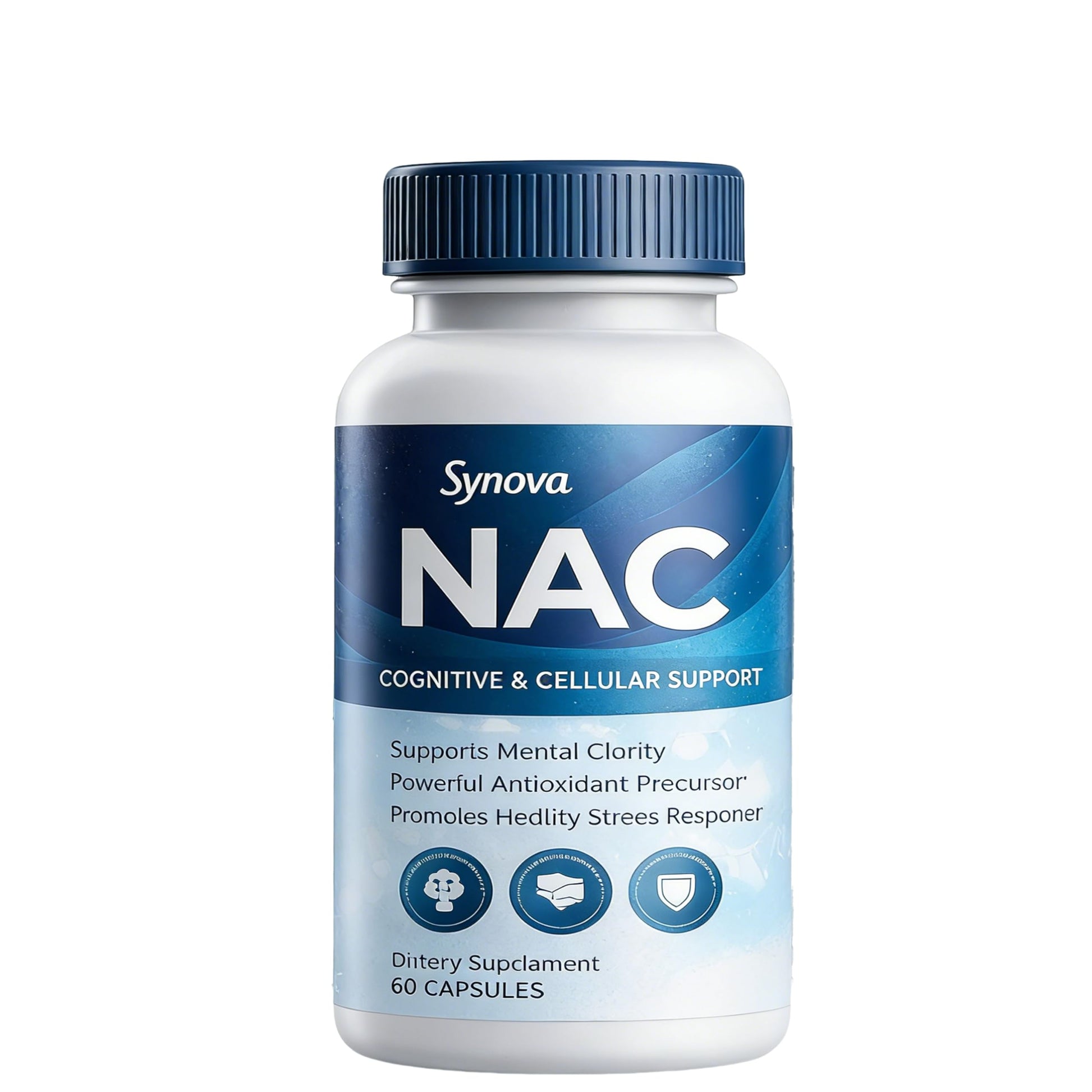 Lazra Synova NAC Capsules, 60 Count