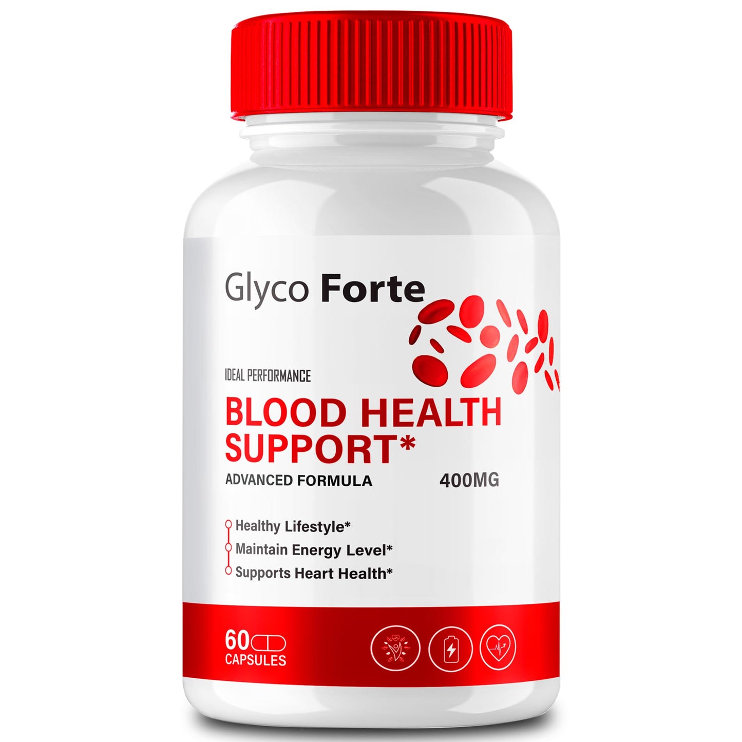 IDEAL PERFORMANCE Glyco Forte Blood Support, 60 Capsules