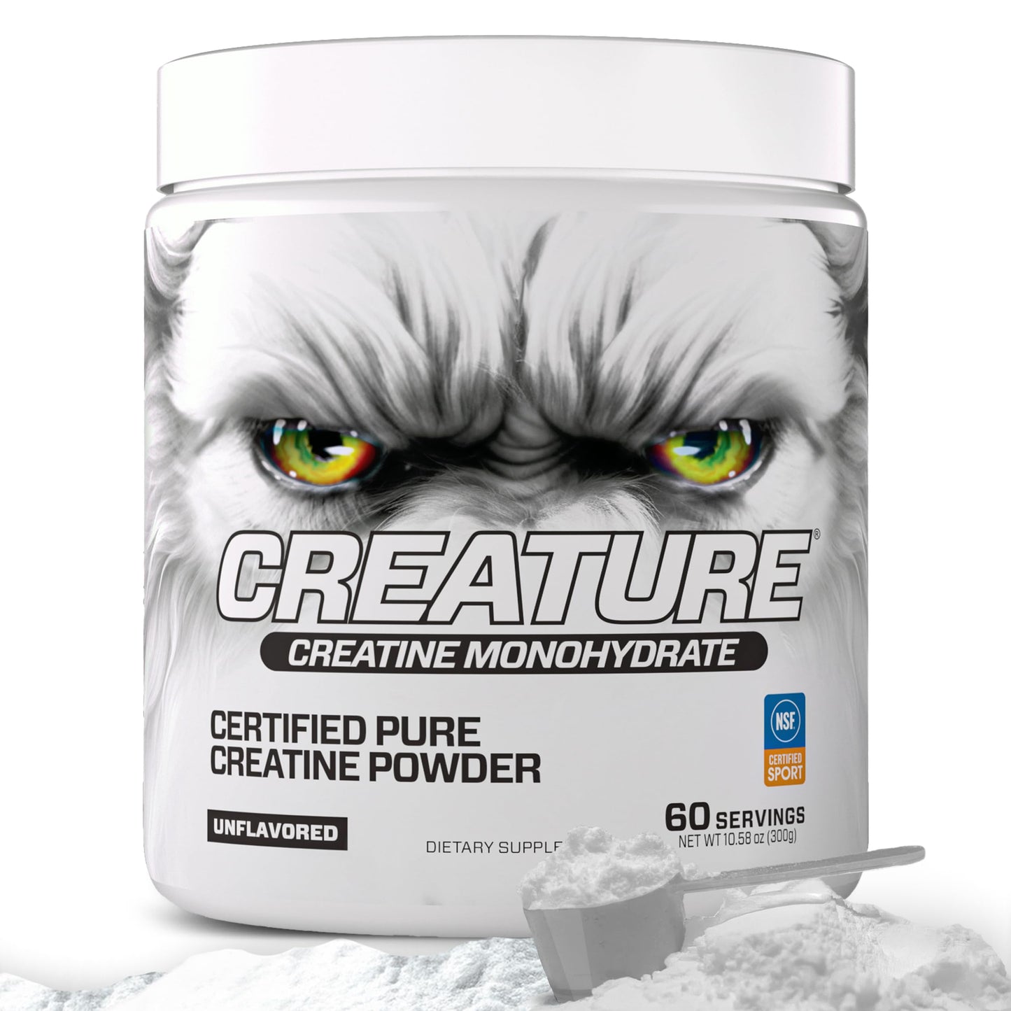 CREATURE Creatine Monohydrate Powder 10.58 oz