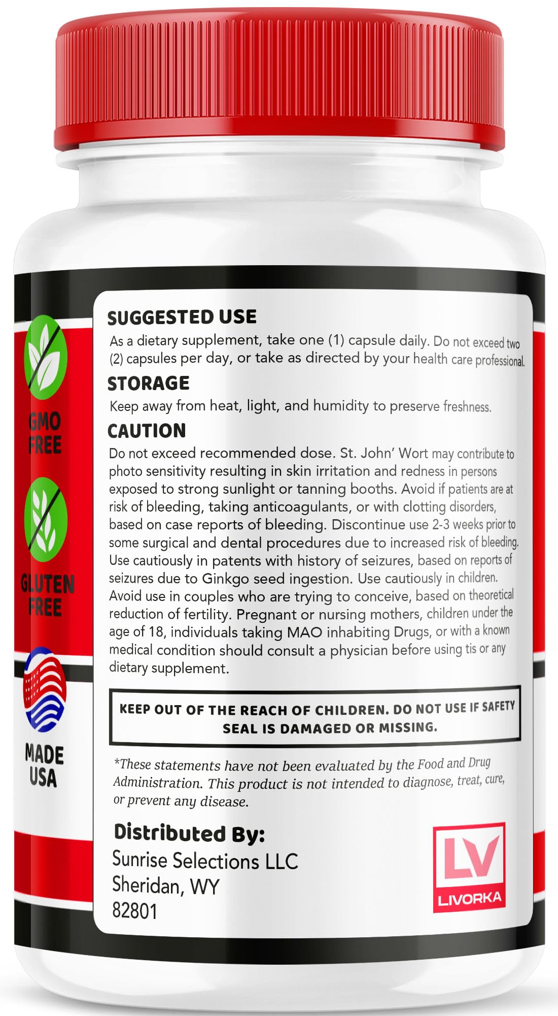 LIVORKA Sweet Balance Glyco Optimizer Capsules, 150 Capsules