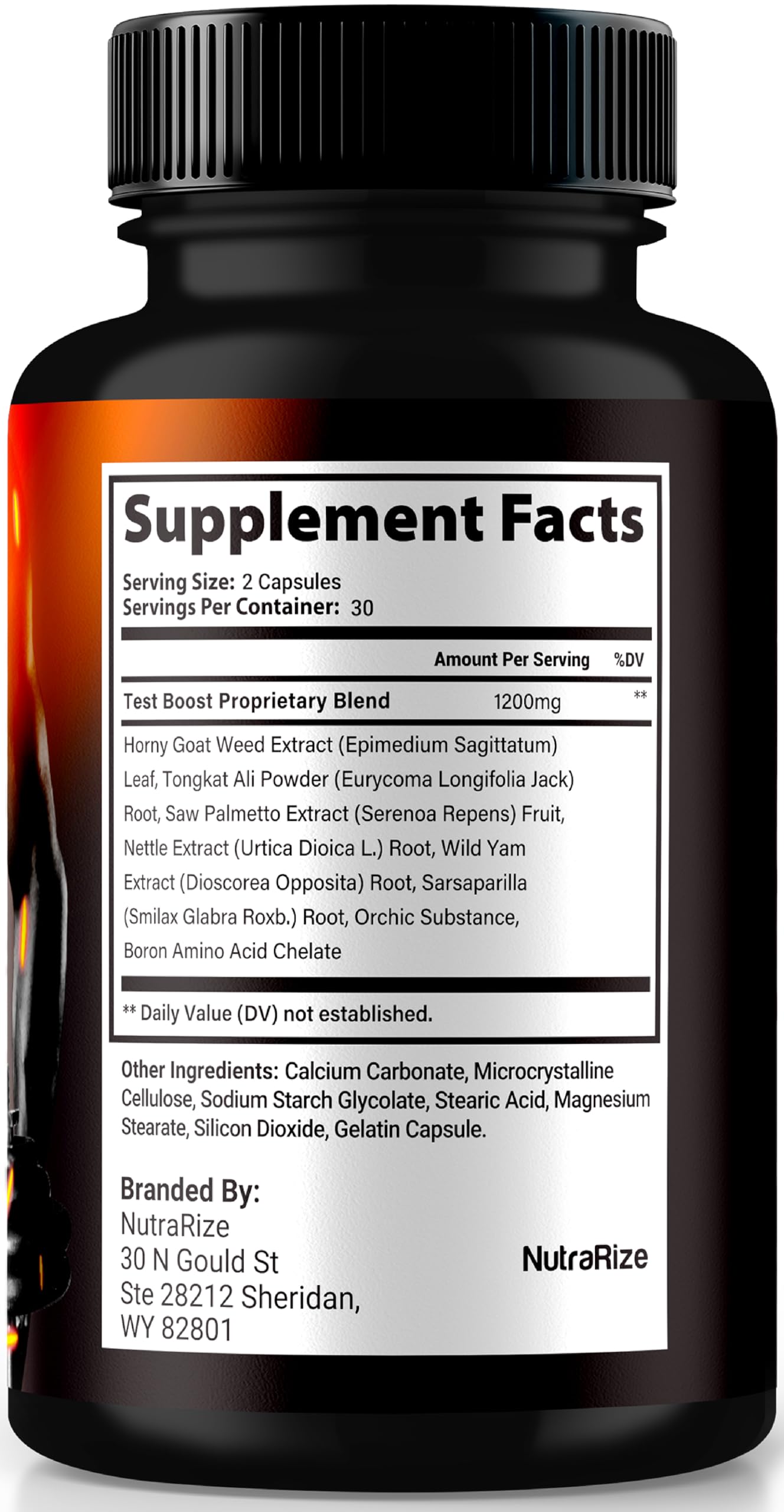 NutraRize Bulk Extreme Superior Muscle Building Advanced Formula 120 Capsules