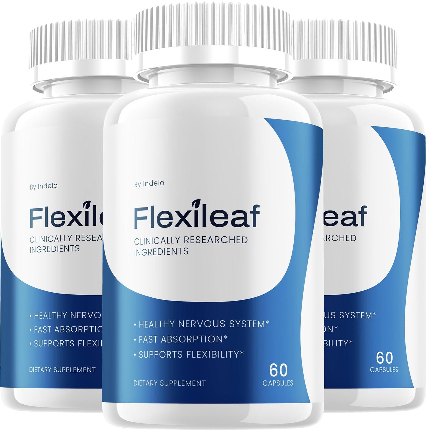 Indelo Flexileaf Capsules Advanced Formula Daily Health Support, 180 Capsules