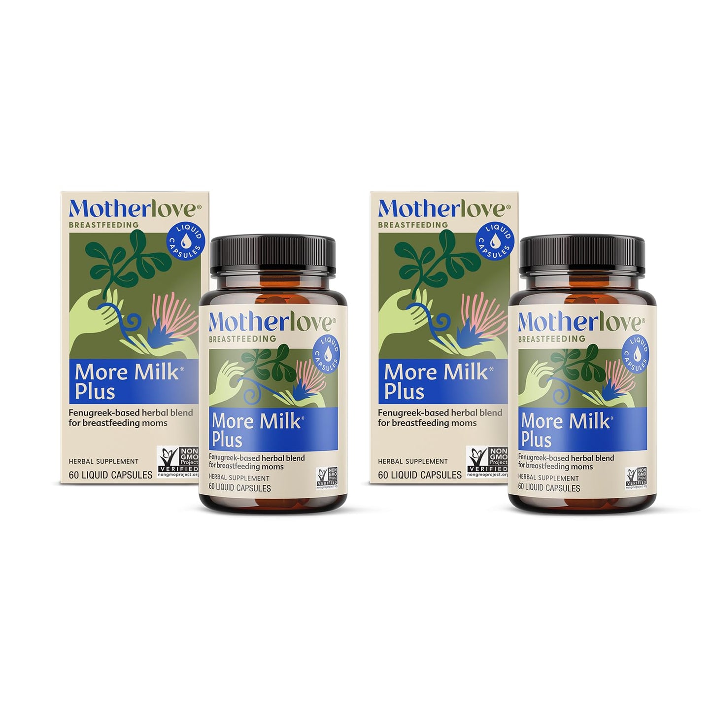 Motherlove More Milk Plus Liquid Capsules 120