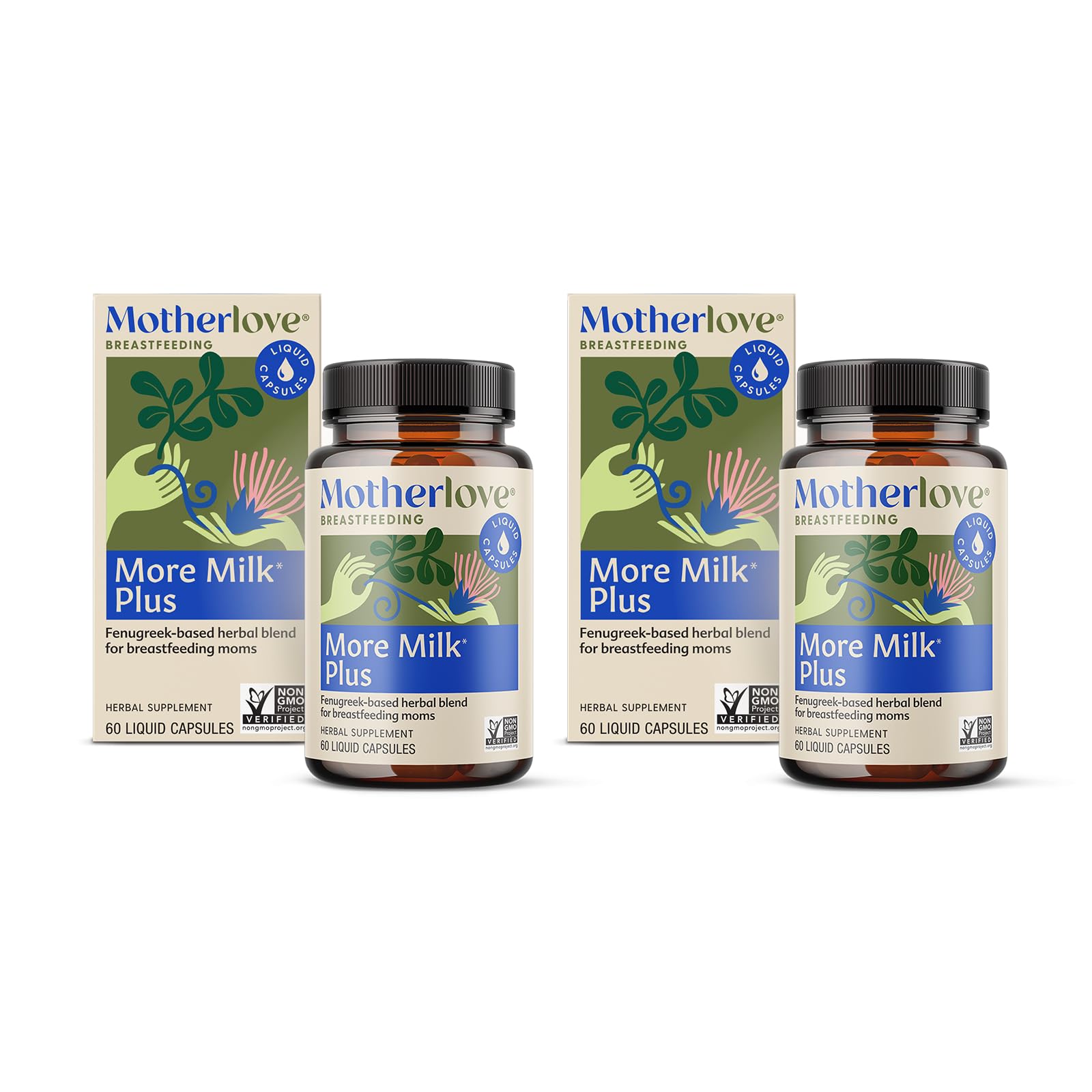Motherlove More Milk Plus Liquid Capsules 120