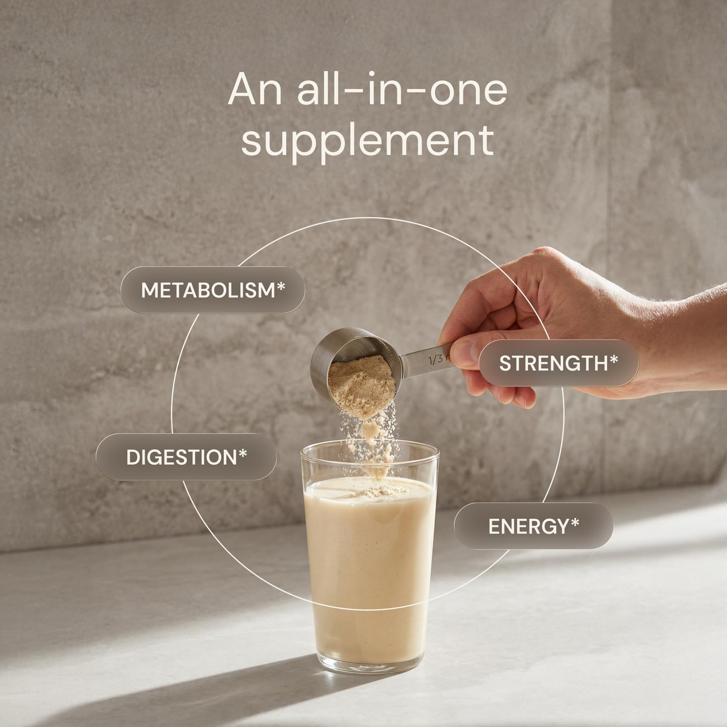 Blueprint Bryan Johnson Vegan Protein Meal Replacement Hemp Protein Powder – Vanilla, 2.32 lb
