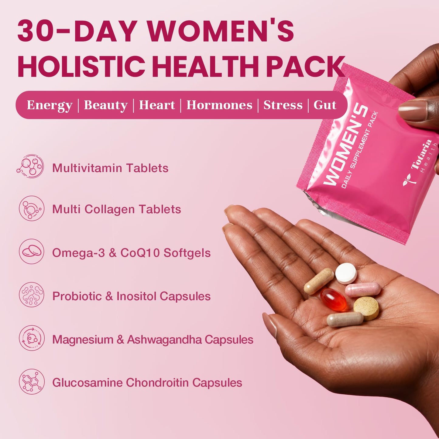 Totaria Multivitamin for Women Capsules, 150 Count