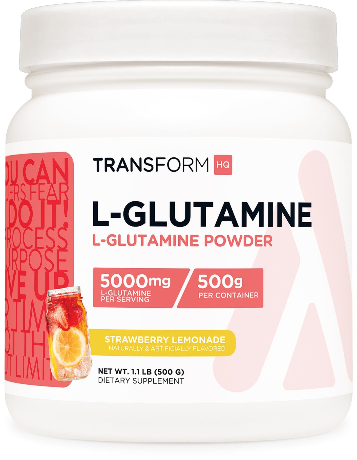 TransformHQ L-Glutamine Powder 17.637 oz