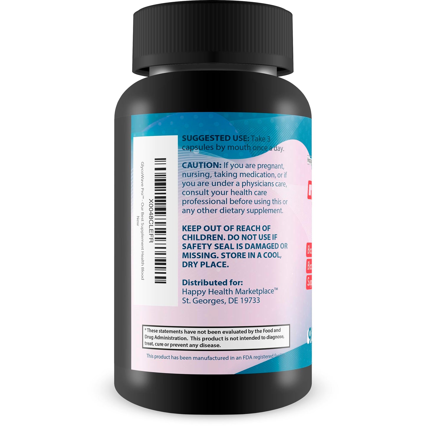 Happy Health Marketplace GlycoWave Pro Capsule 90 Count