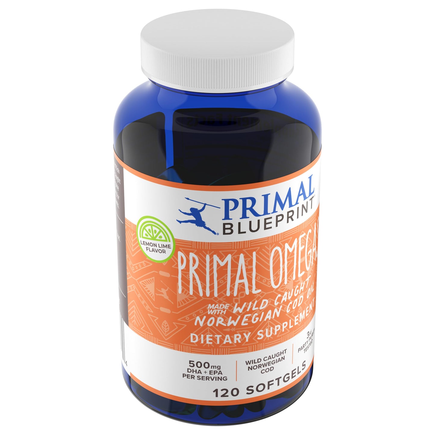 Primal Blueprint Primal Omegas Softgels, 120 Softgels