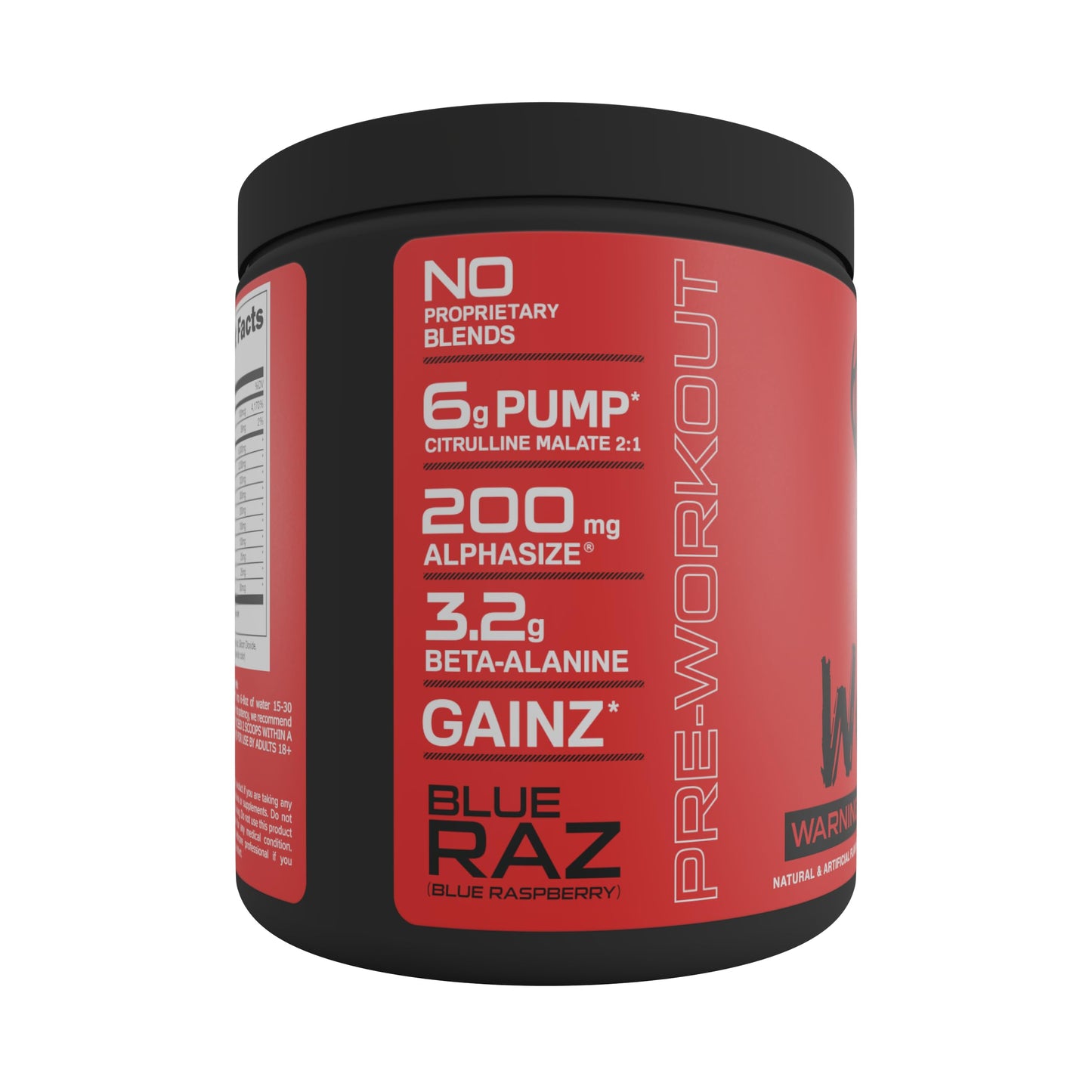 Bucked Up Woke High Stim Pre Workout Powder 12.33 oz