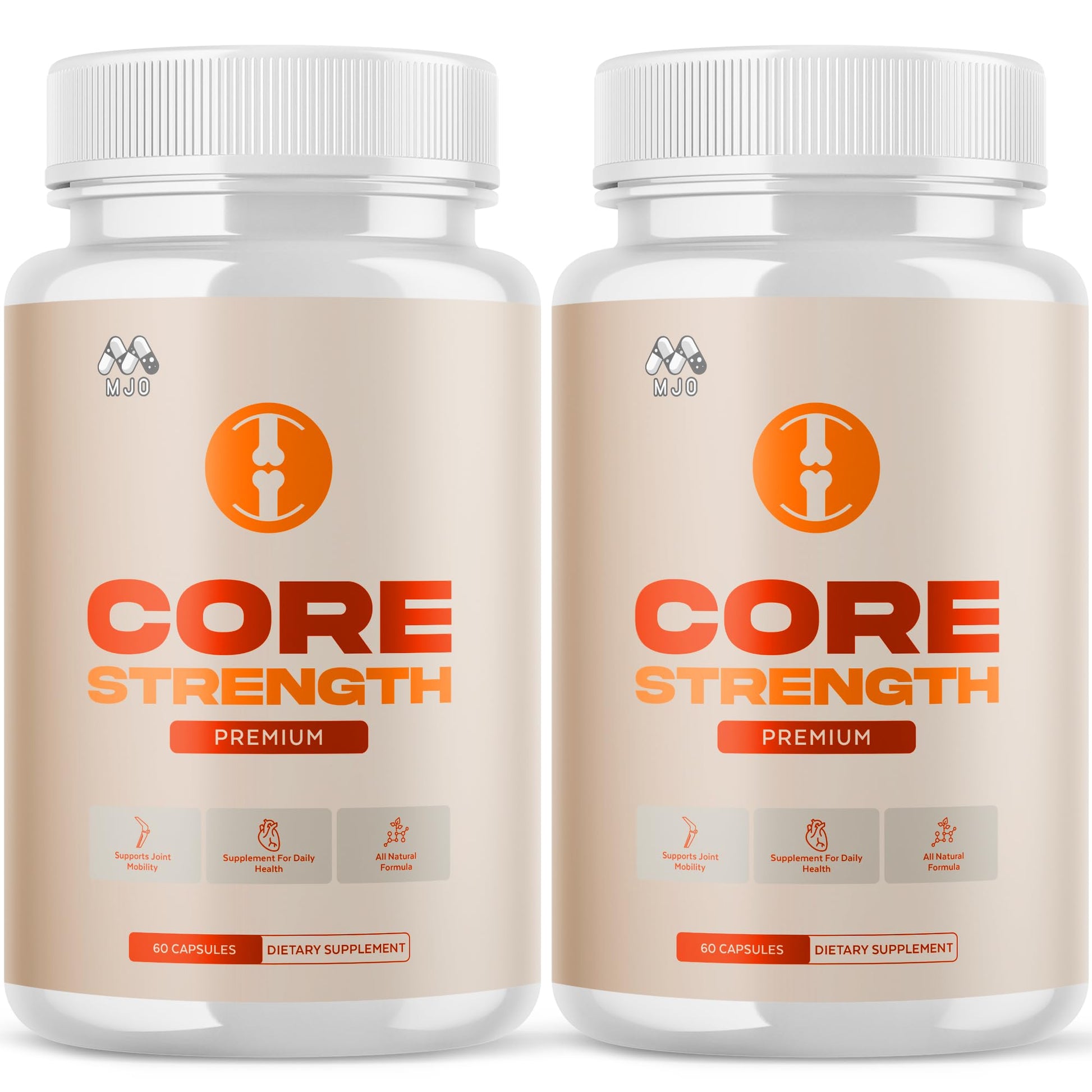 MJO Core Strength Supplement for Joint Support Capsule, 120 Capsules