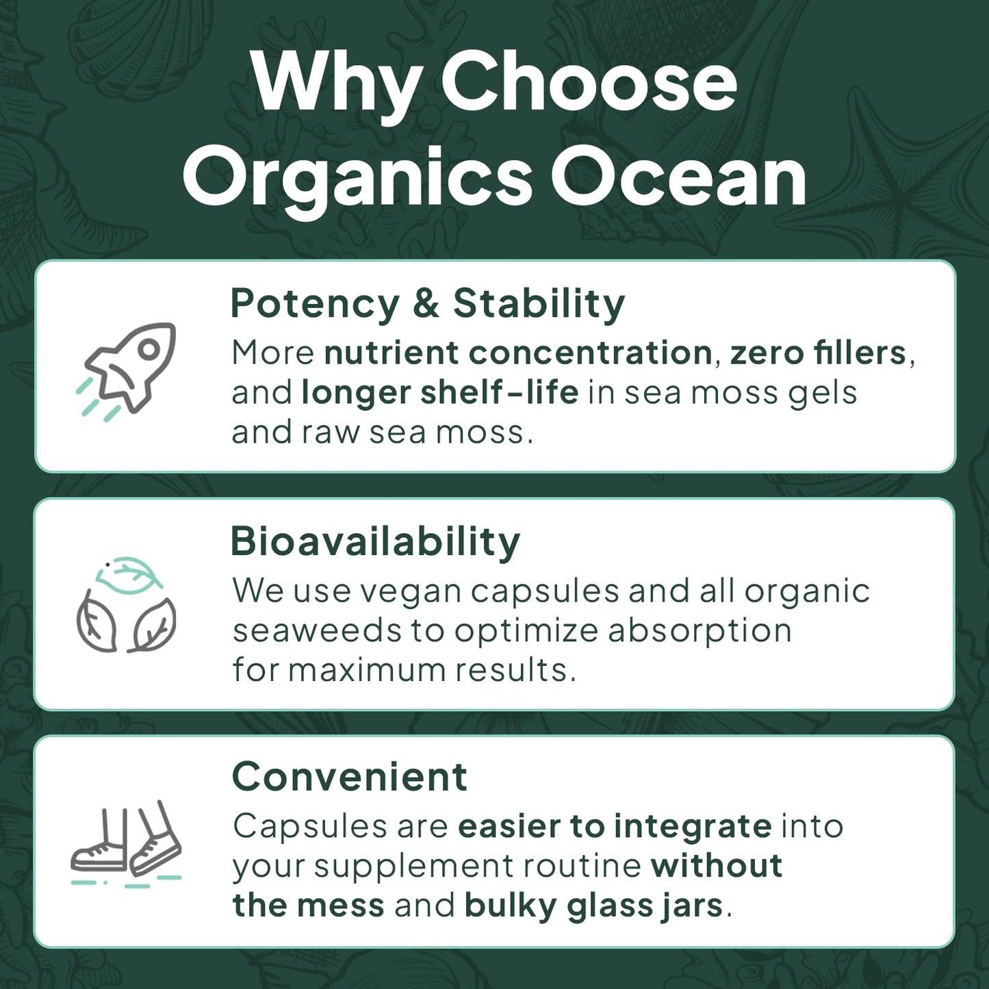 Organics Ocean Shilajit Gummies 60 Count