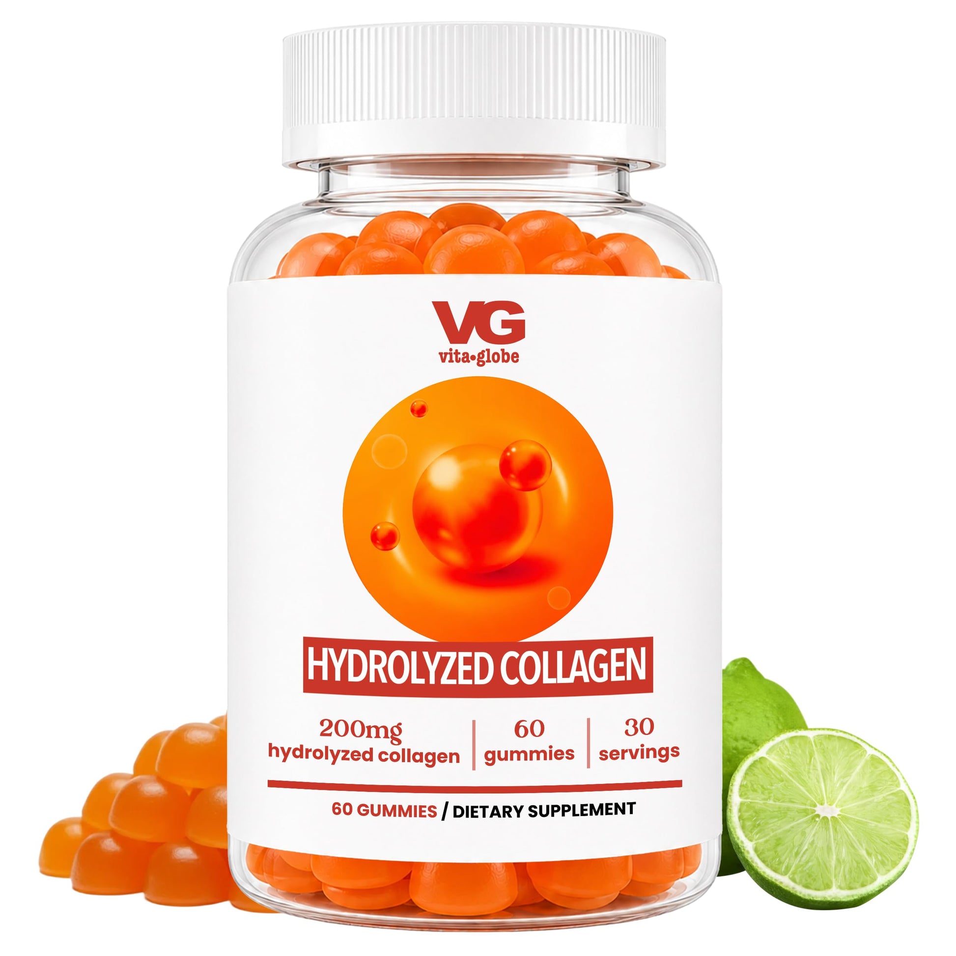 VITA GLOBE Collagen Gummies 60 Count