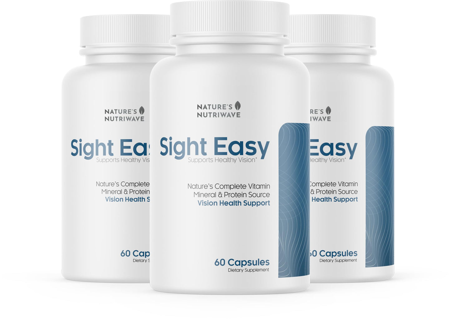 Nature’s NutriWave Sight Easy Lutein, Zeaxanthin & Bilberry Capsules, 180 Count