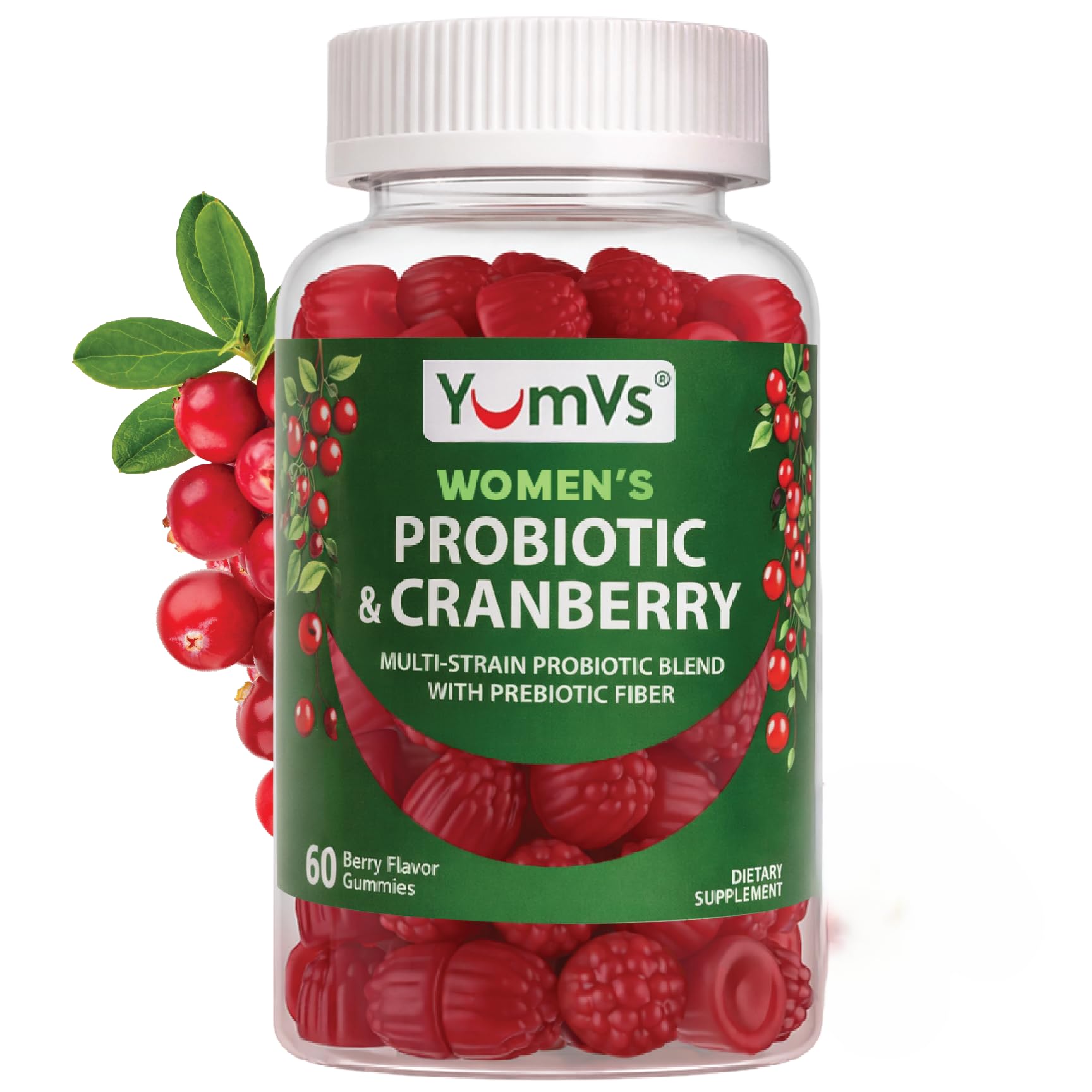 Yum-V’s Probiotics for Women Gummies 60 Count