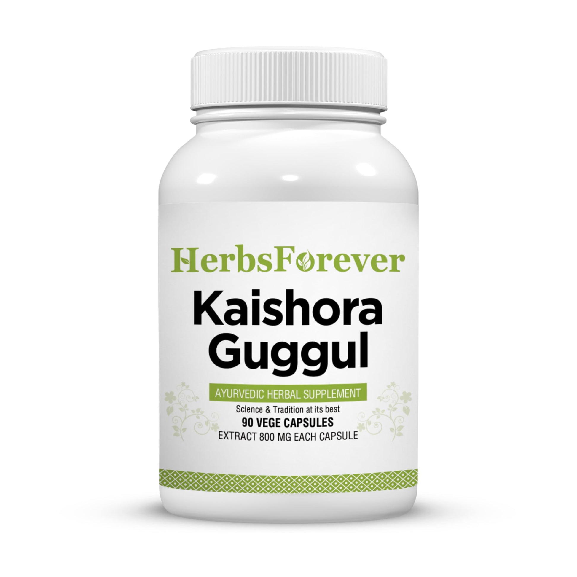 Herbsforever Kaishora Guggul Capsules 90 Count