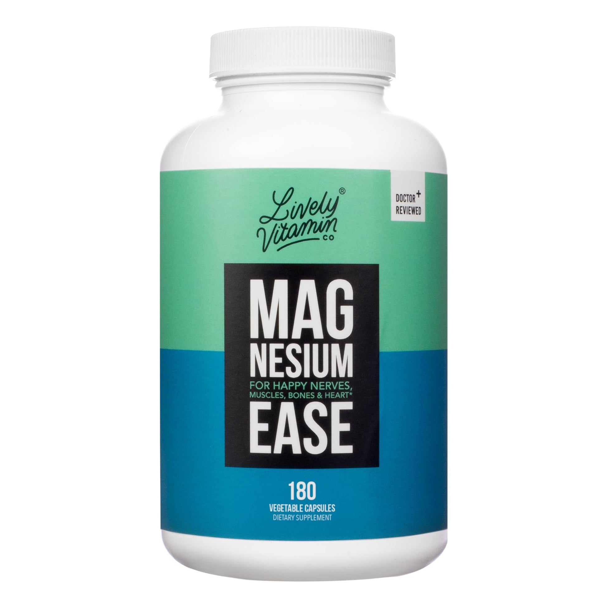 Lively Vitamin Co Magnesium Ease Chelated 180 Capsules