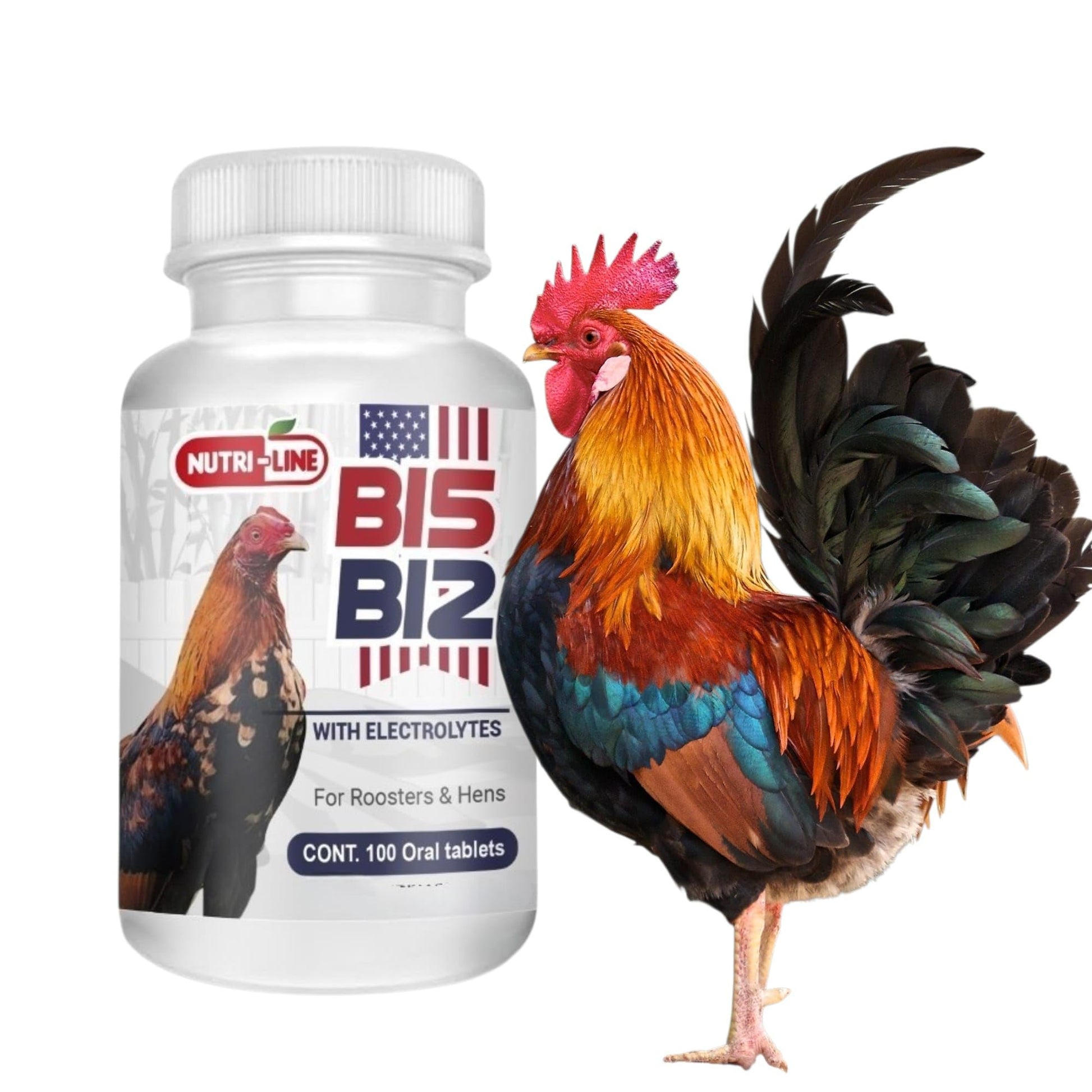 NUTRI-LINE B12 B15 for Roosters Tablets 100