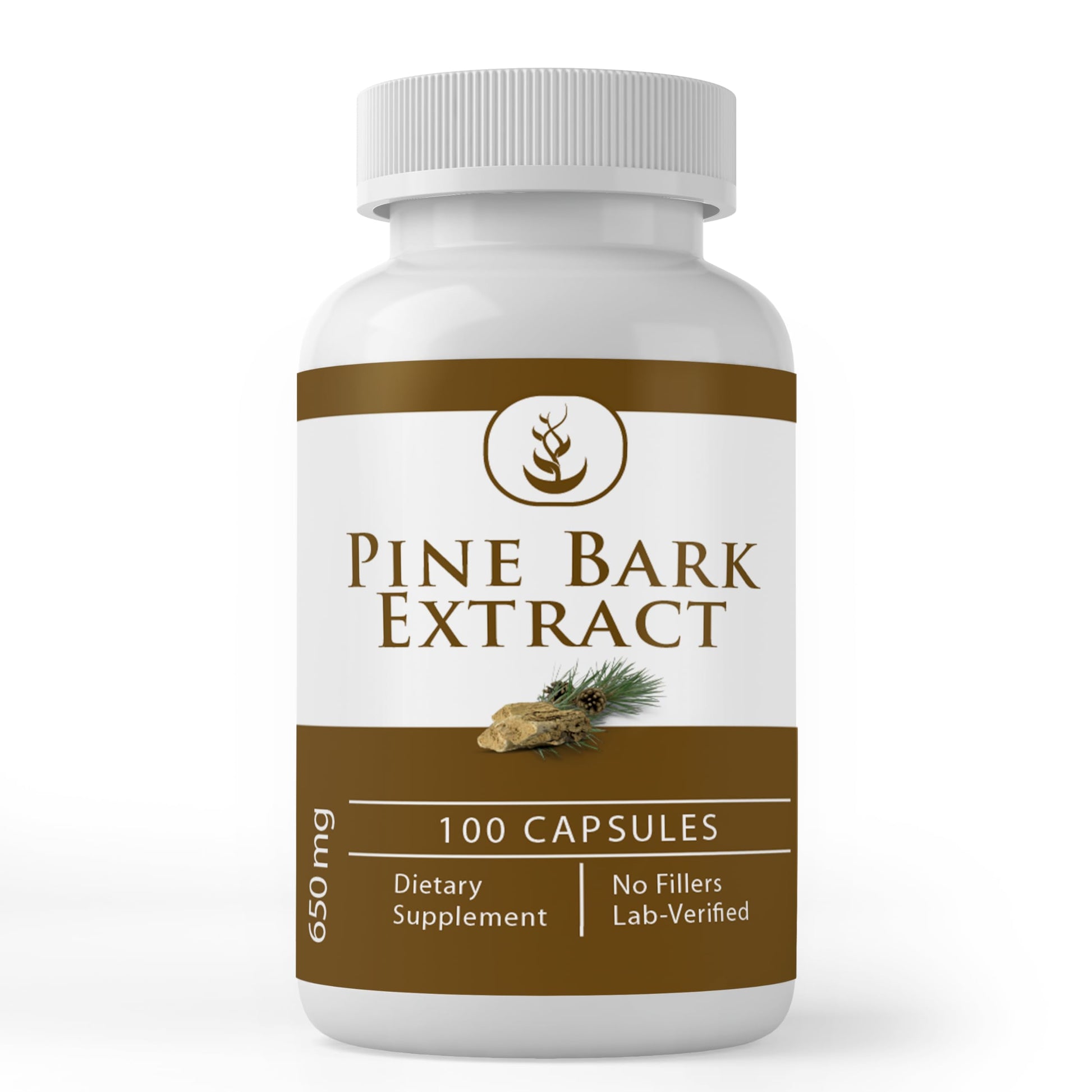 Pure Original Ingredients Pine Bark Extract Capsule, 100 Count
