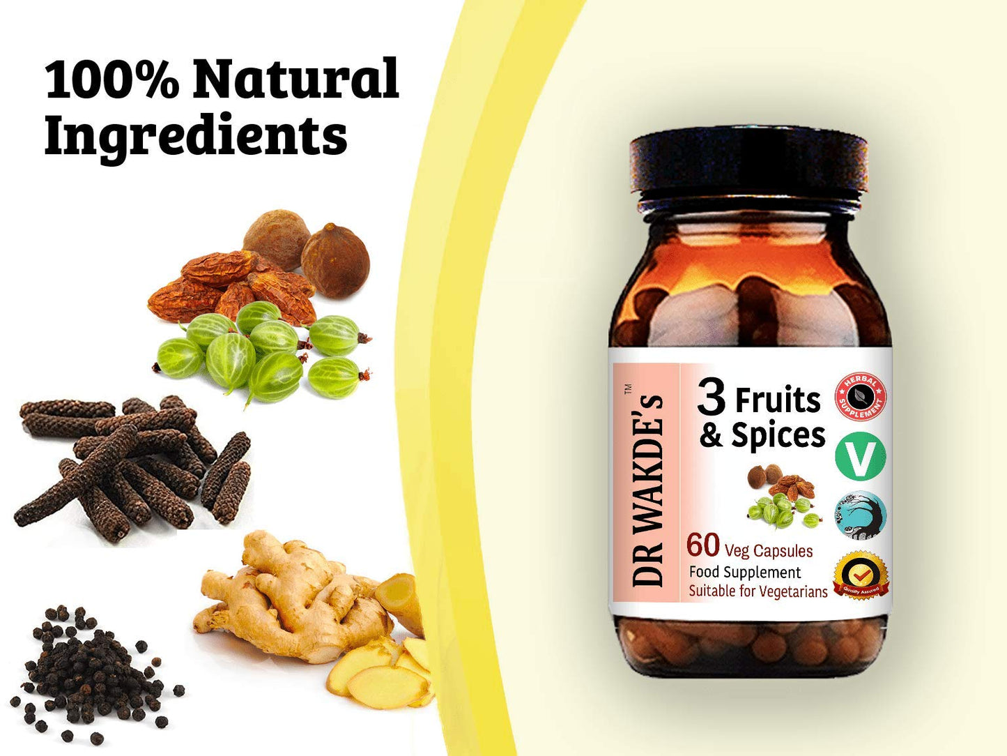DR WAKDE'S 3 Fruits & Spices Capsules 1 Capsule