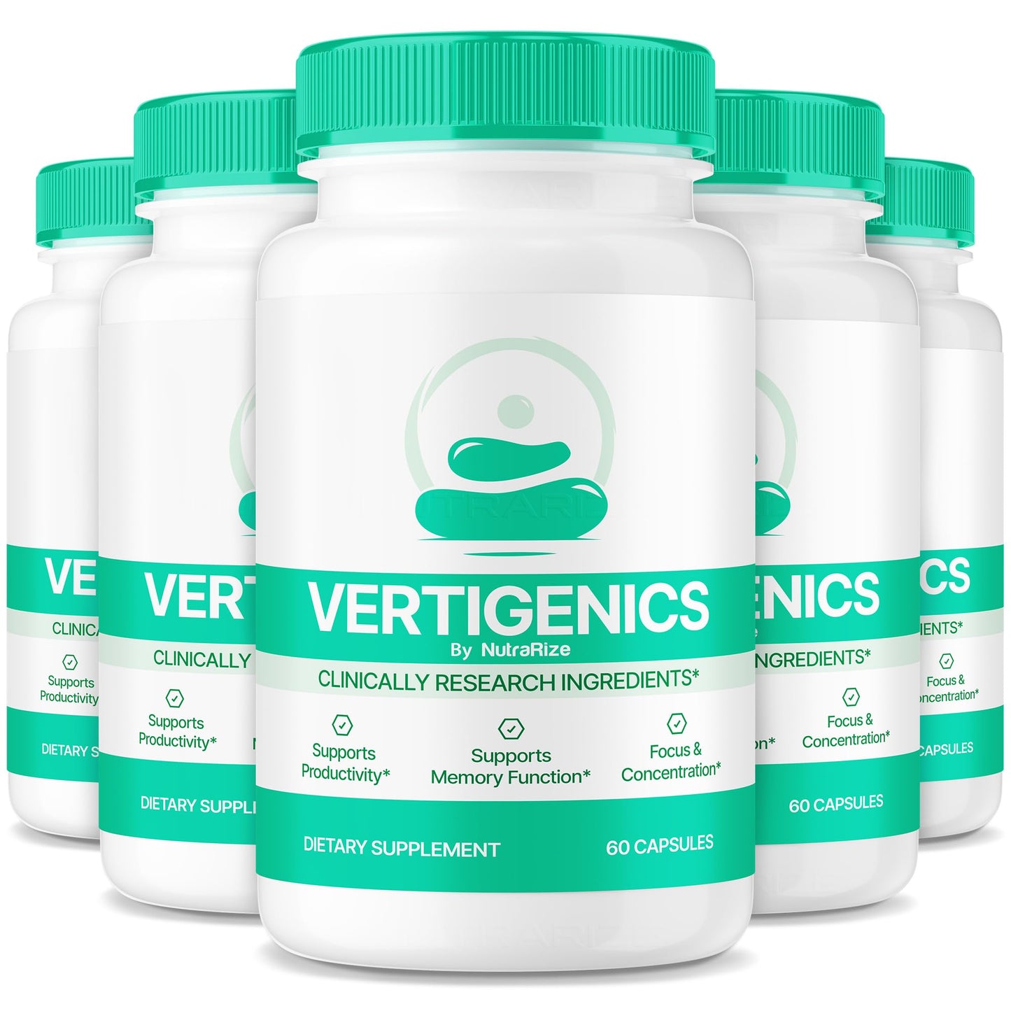 NutraRize Vertigenics Premium Support Capsules, 300 Capsules