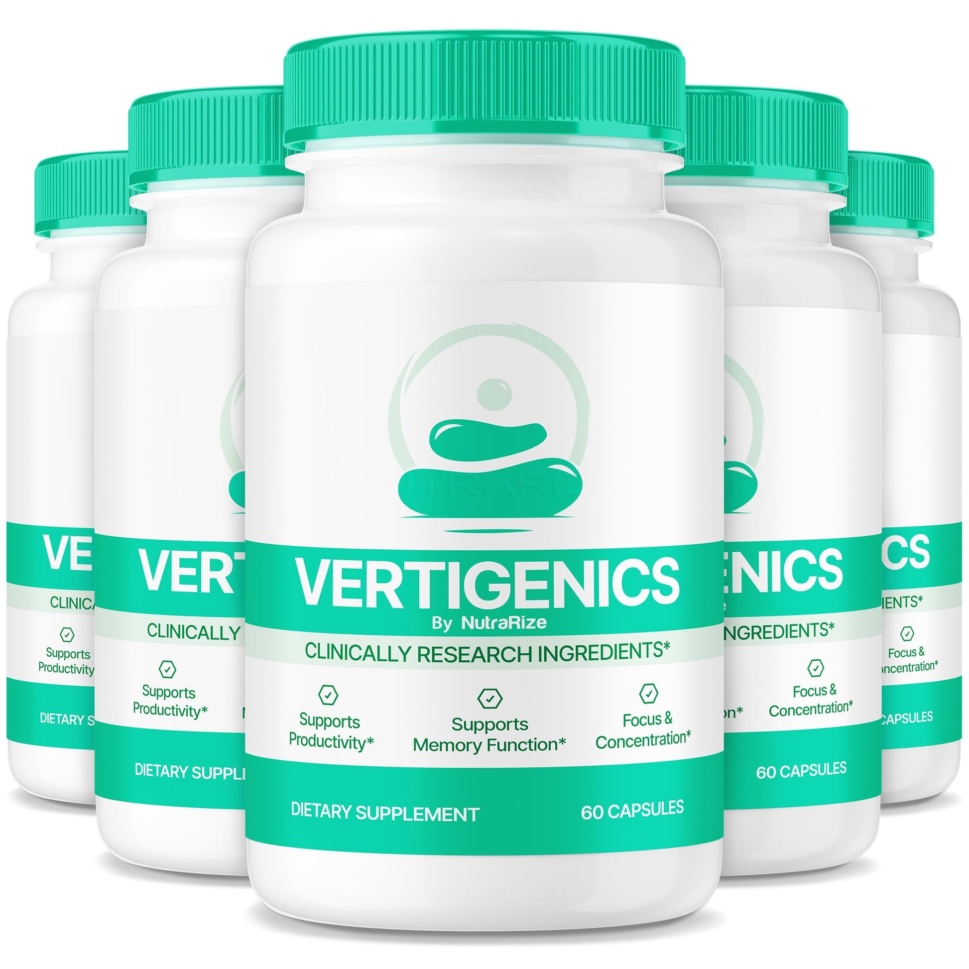 NutraRize Vertigenics Premium Support Capsules, 300 Capsules