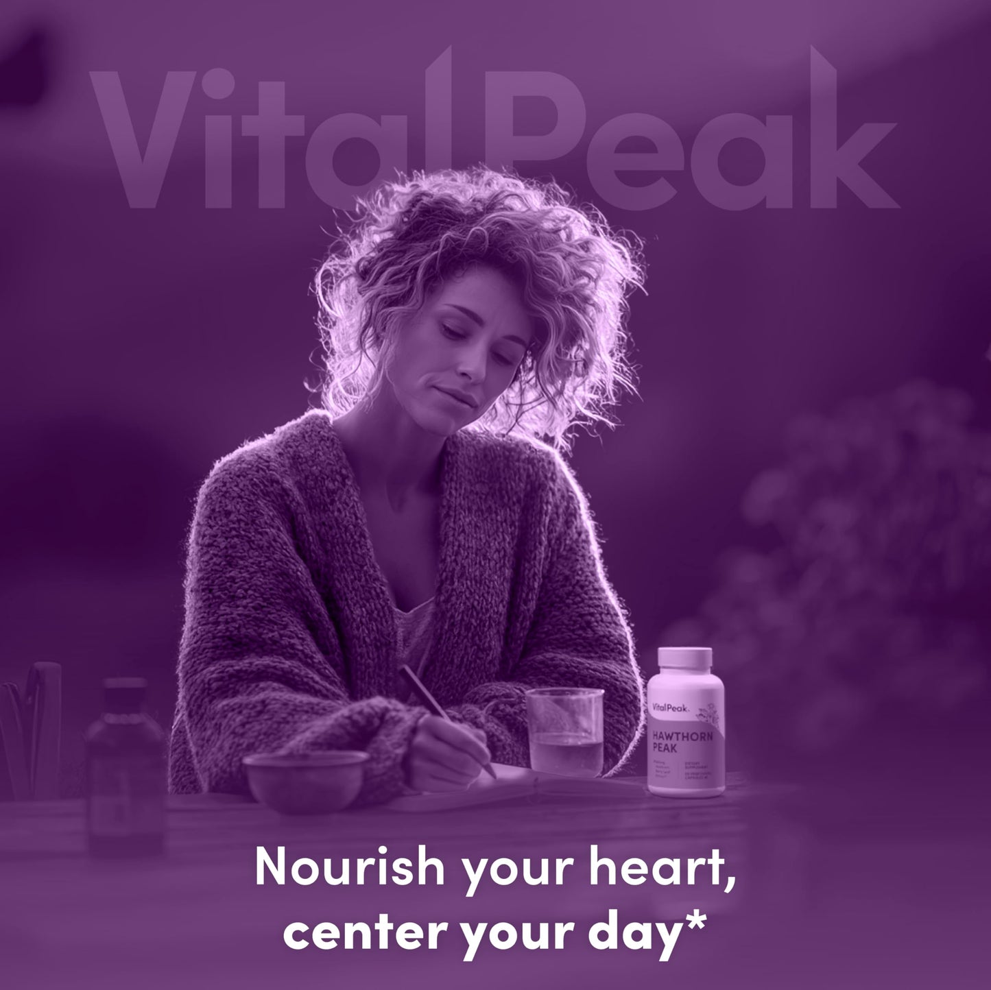 Vital Peak Hawthorn Peak 900 mg Capsule 60 Count