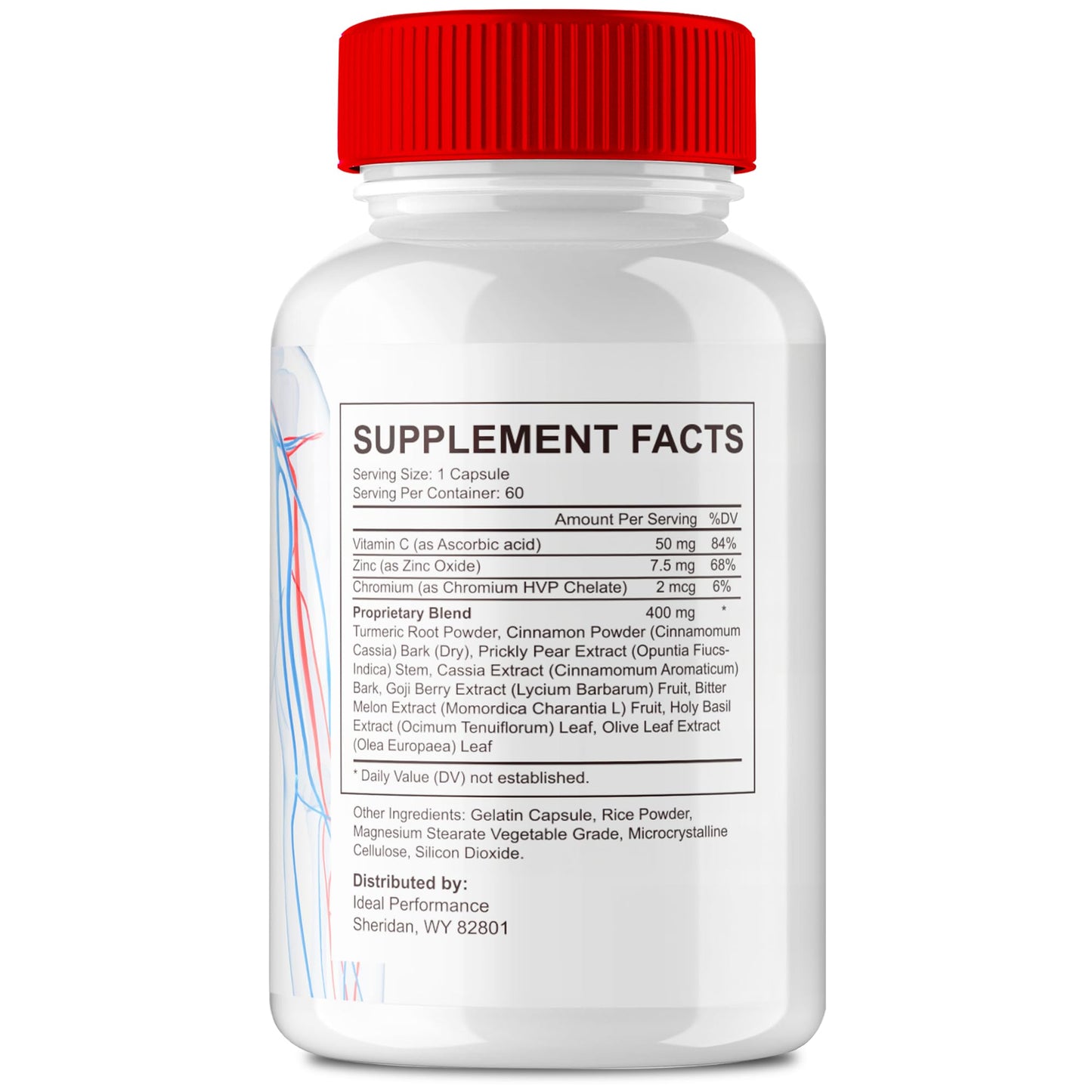 IDEAL PERFORMANCE Cordis Meridian Advanced Blood Formula Capsules, 300 Count