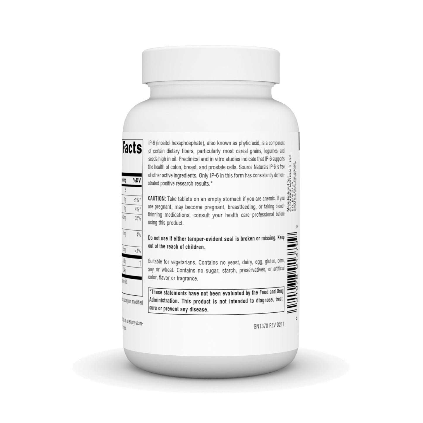 Source Naturals IP-6 Tablet 90 Tablets