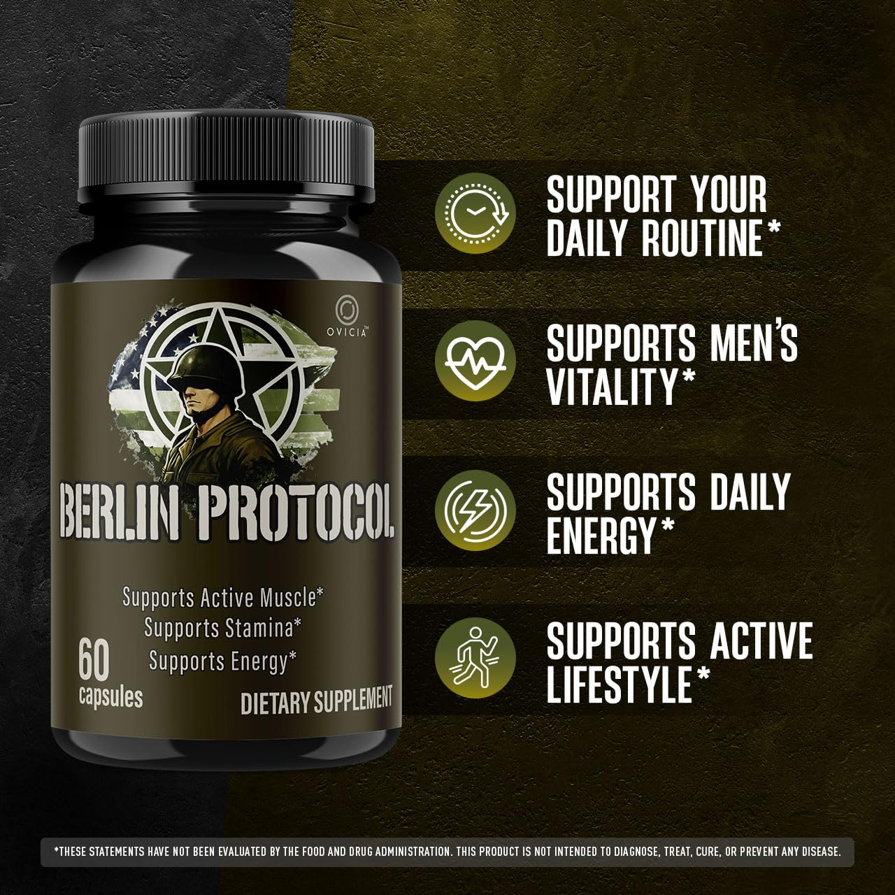 OVICIA Berlin Protocol Capsules 60 Count