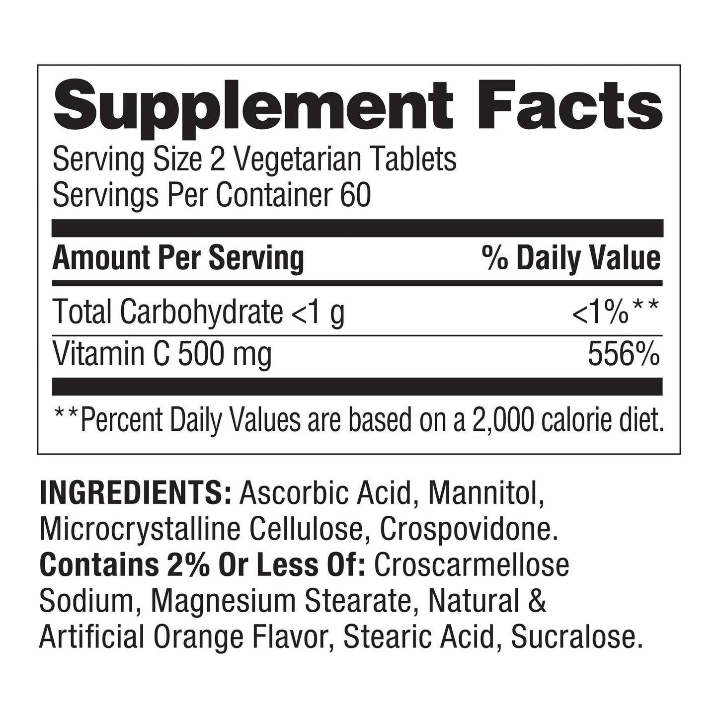 FUSION SHOP STORE Vitamin C Tablet 120 Tablets