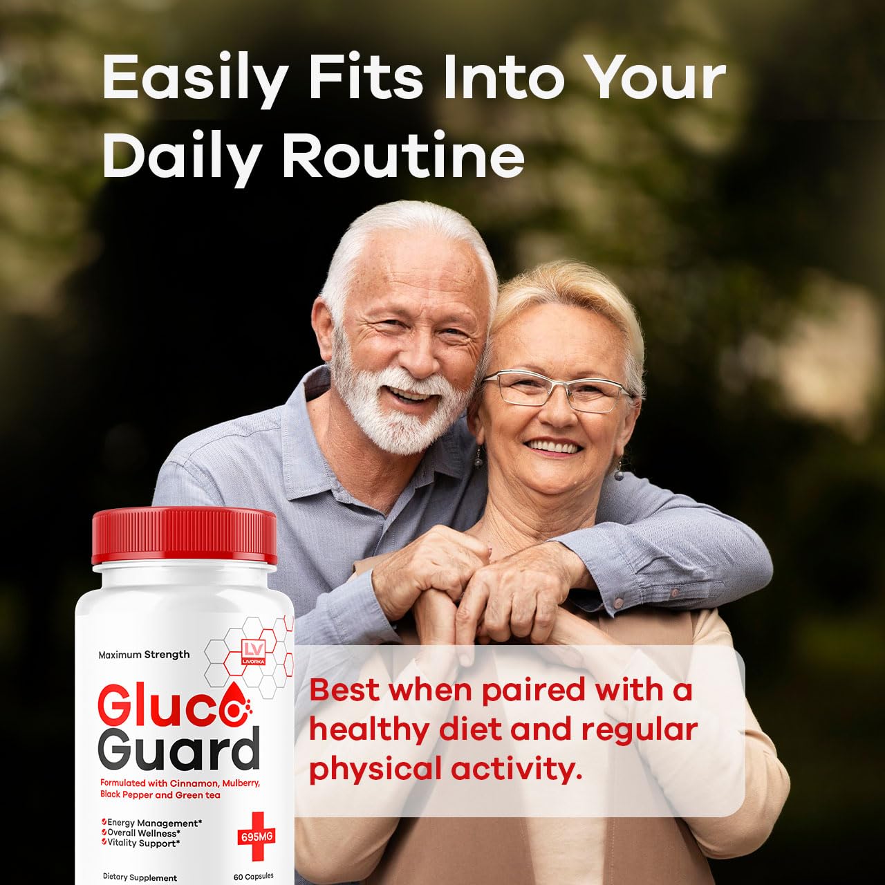 LIVORKA GlucoGuard Capsules 60 Count