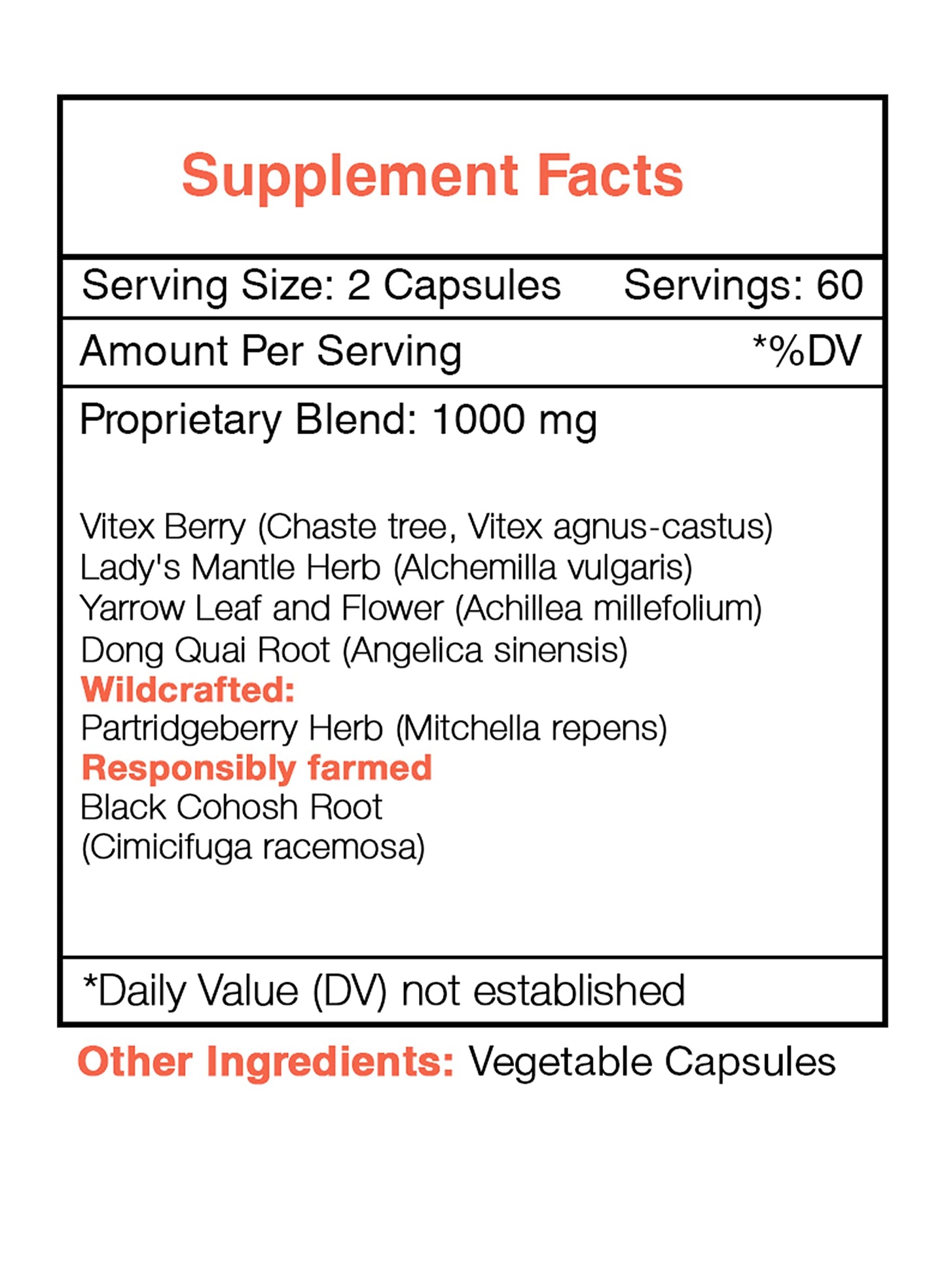 Secrets of the Tribe Cycle Regulator Capsules, 120 Count