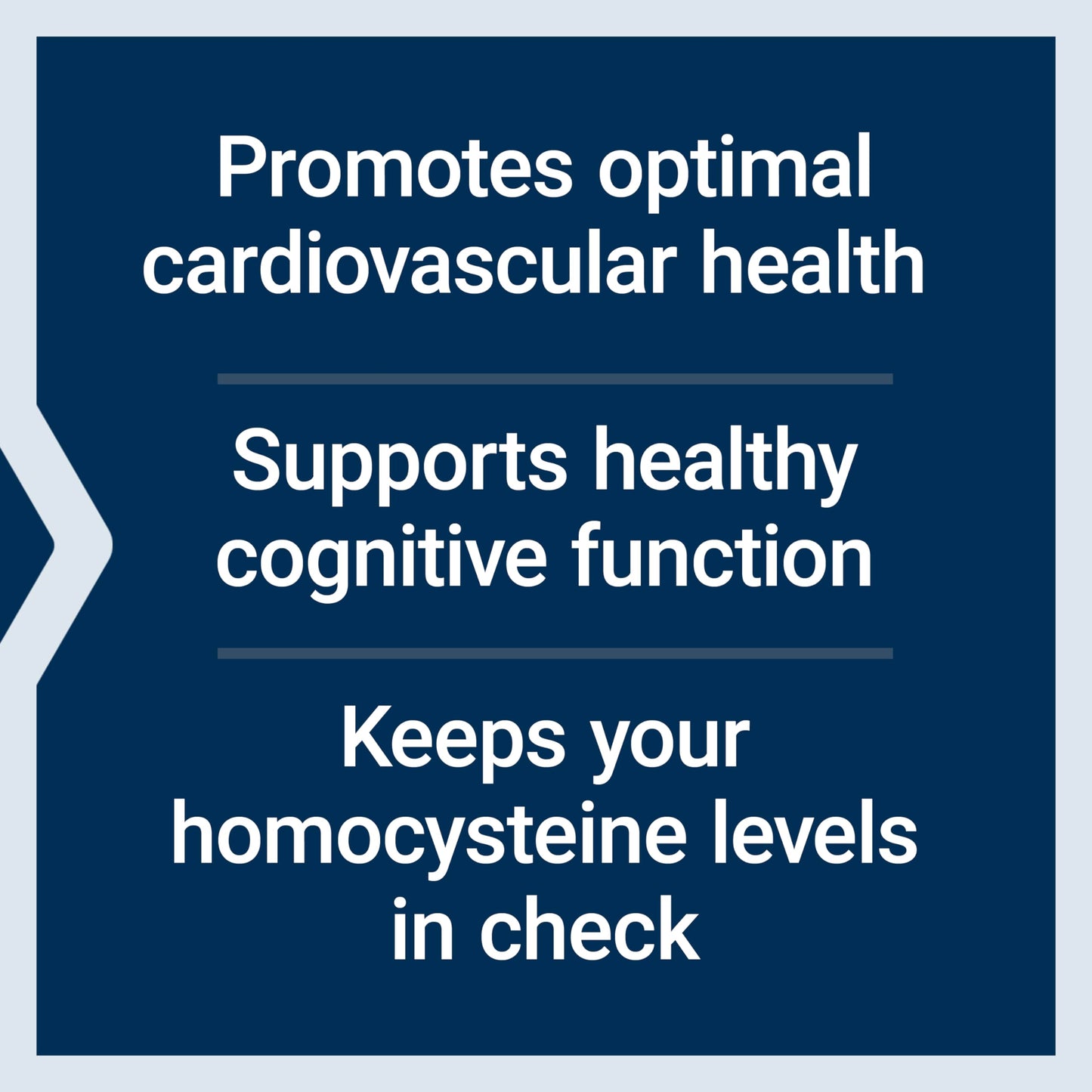 Life Extension Optimized Folate L-methylfolate Heart & Brain Support, Healthy Homocysteine Levels – 1700 mcg DFE, 100 Tablets
