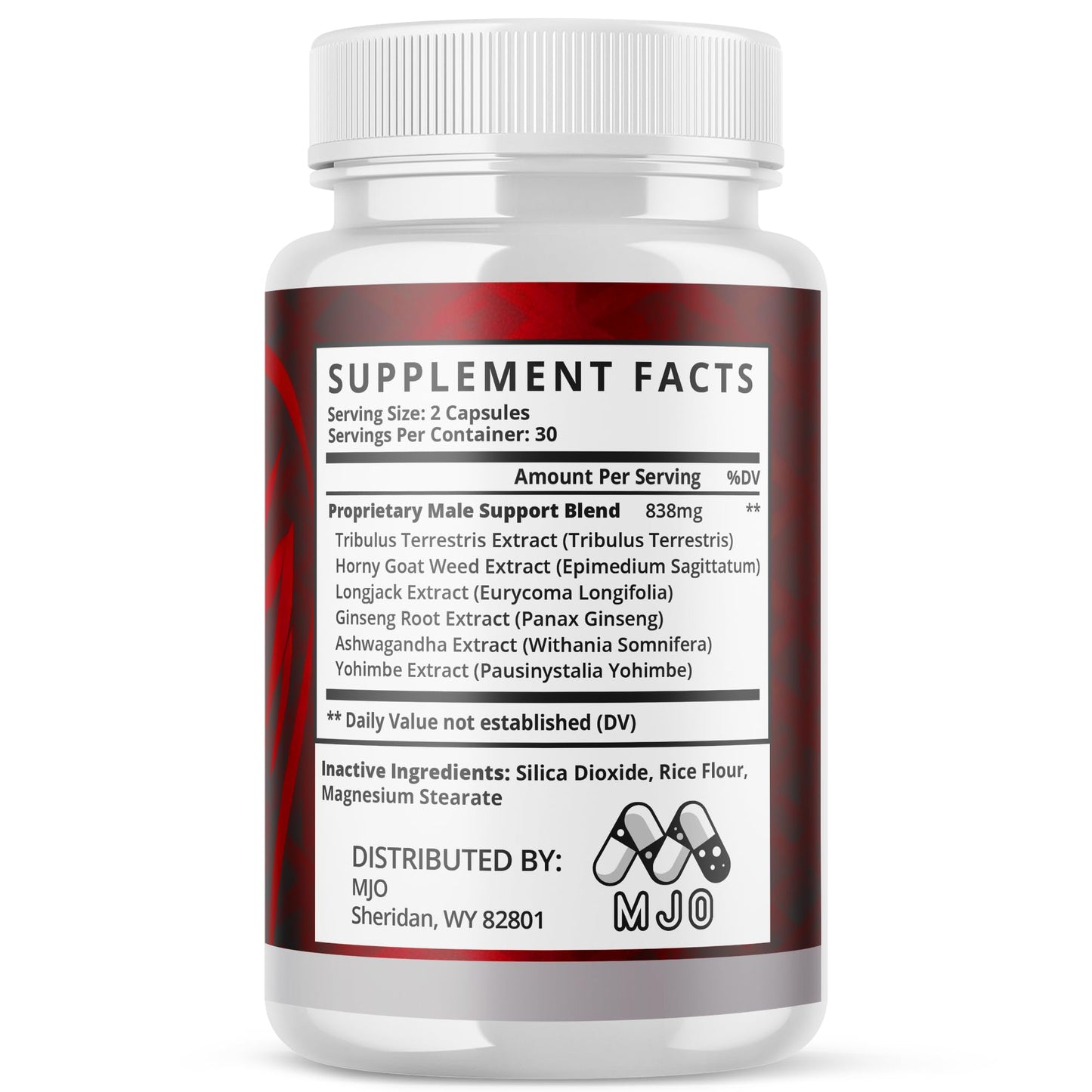 MJO Iron Pure Capsules 120 Capsules