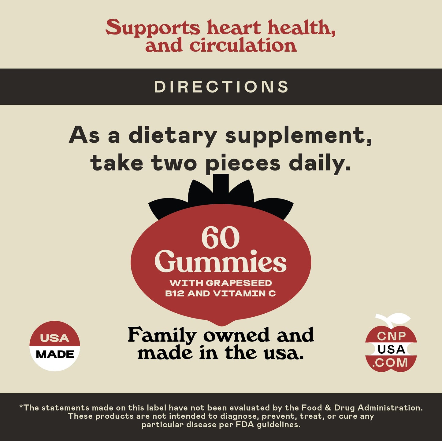 Complete Natural Products Beetroot Plus Gummies 60 Count