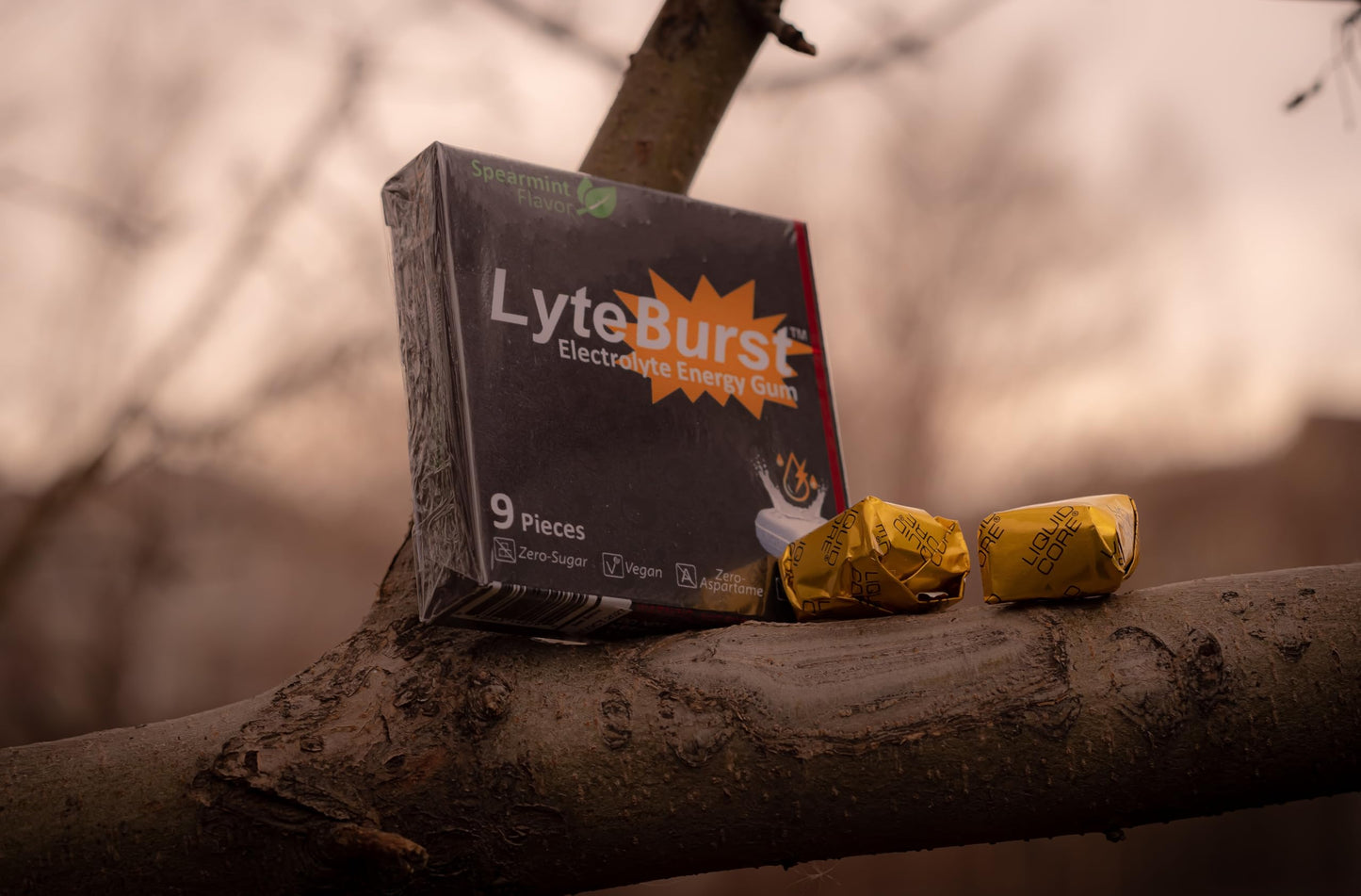 Lyteburst Electrolyte Energy Gum Gummy 9 Pieces