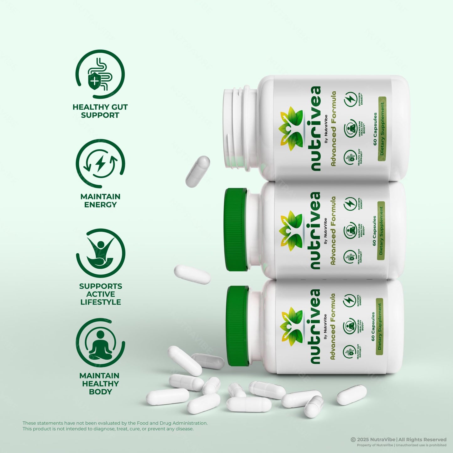 NutraVibe Nutrivea Capsules 120 Capsules