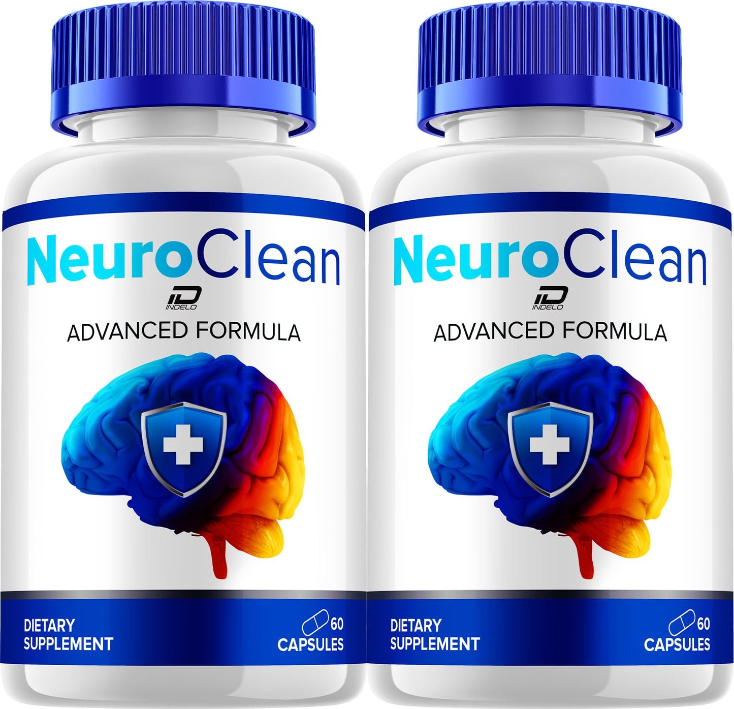 Indelo Neuro Clean Natural Blend Formula Focus Memory Support 120 Capsules