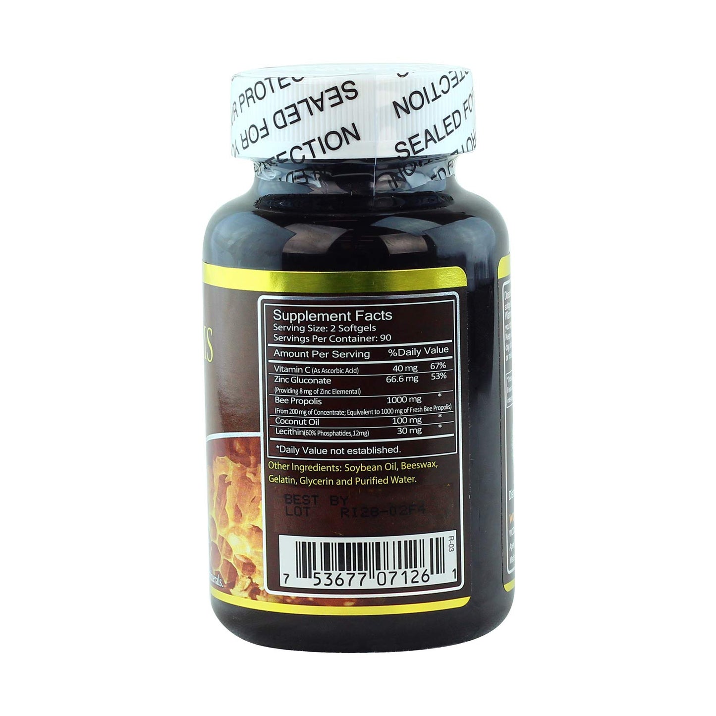 Woohoo Natural 5-in-1 Bee Propolis 1000 Mg Softgels 180