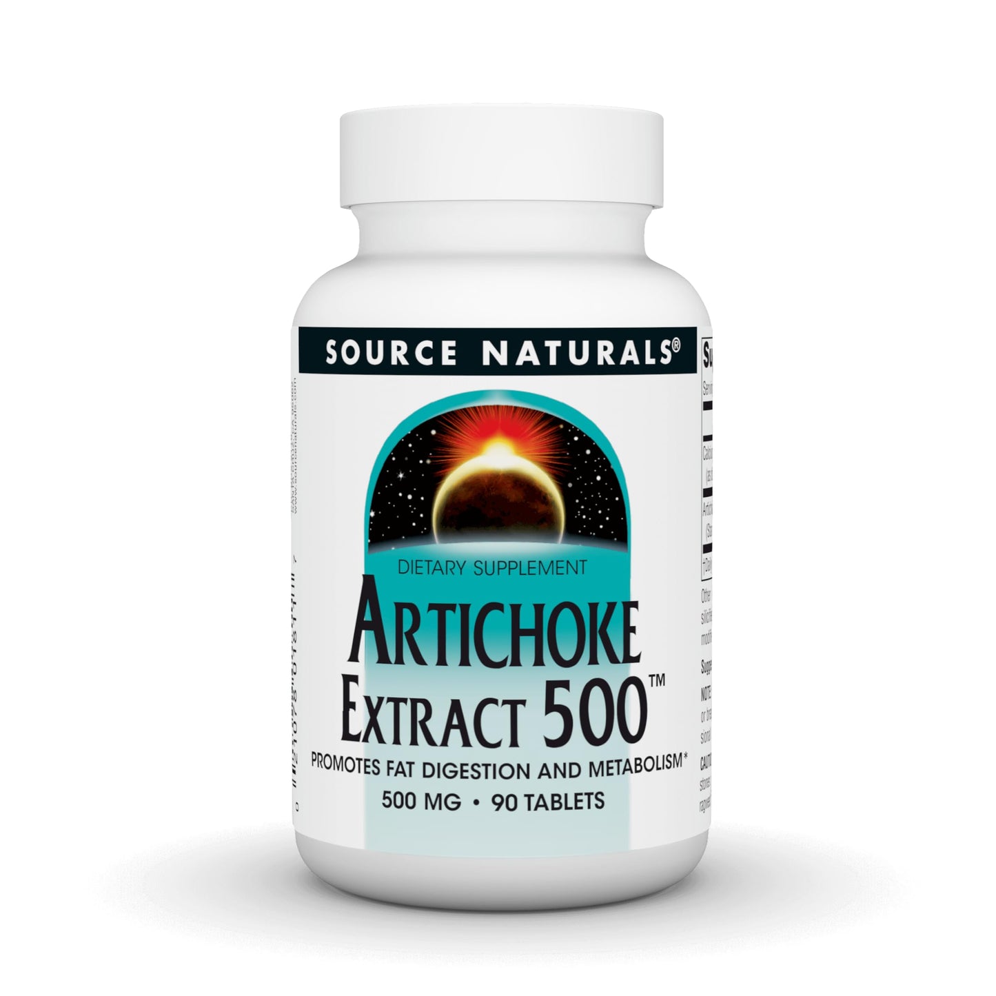 Source Naturals Artichoke Extract 500mg Tablet, 90 Tablets