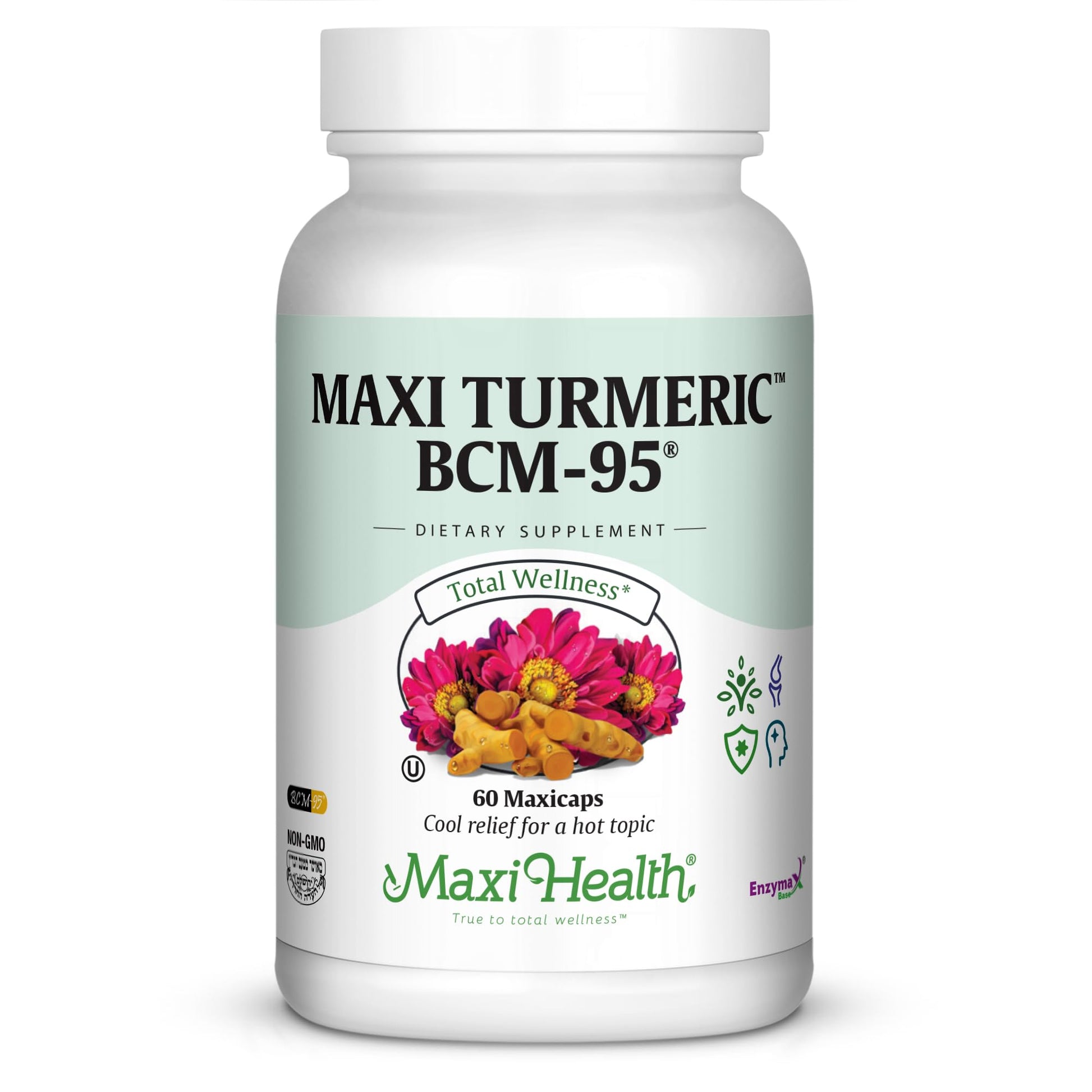 Maxi Health Turmeric BCM-95 Curcumin capsules 60