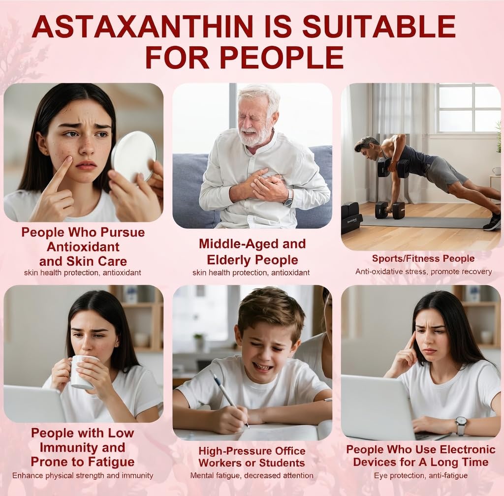 KUZEOLON Astaxanthin Supplements 24 Softgels