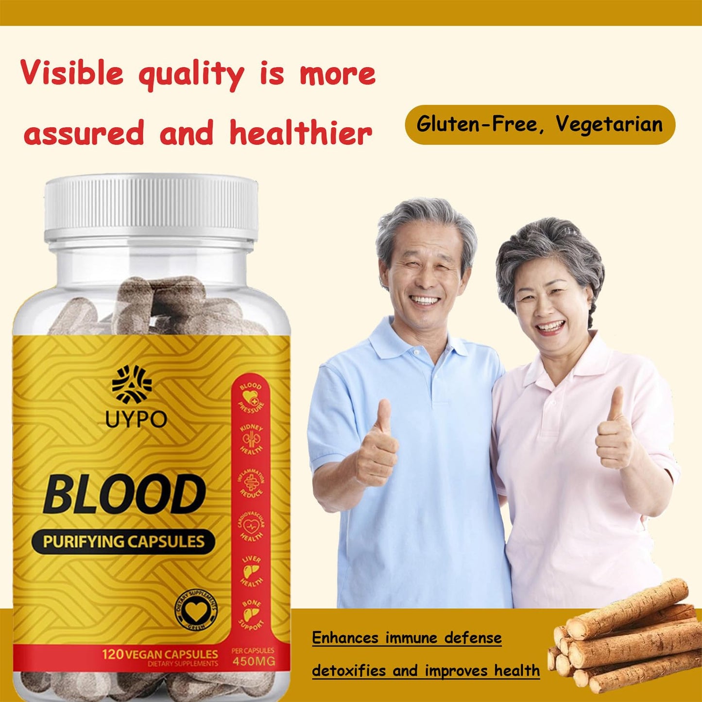 UYPO Blood Purifying Capsule, 1 Count