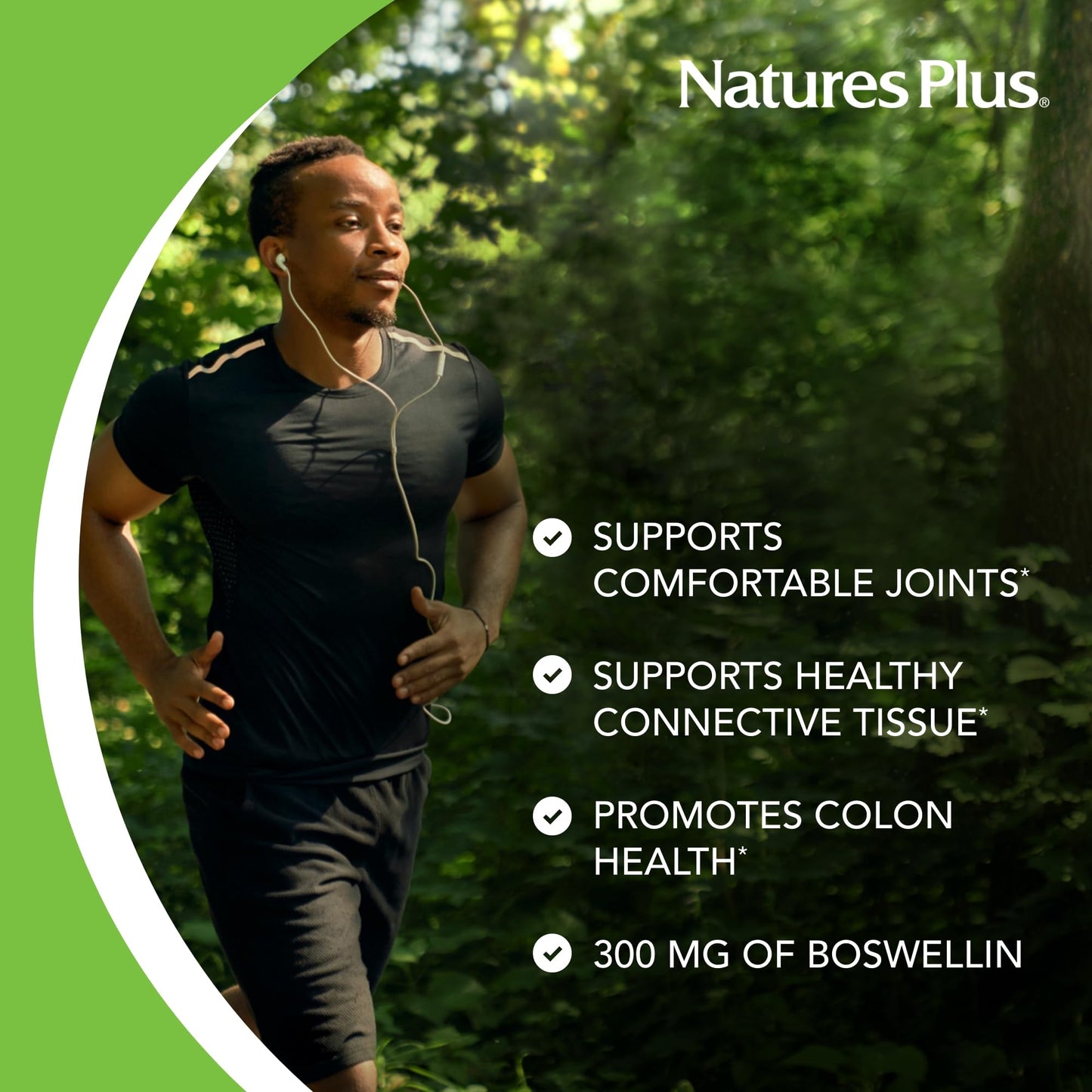 NaturesPlus Herbal Actives Boswellin Capsules 60